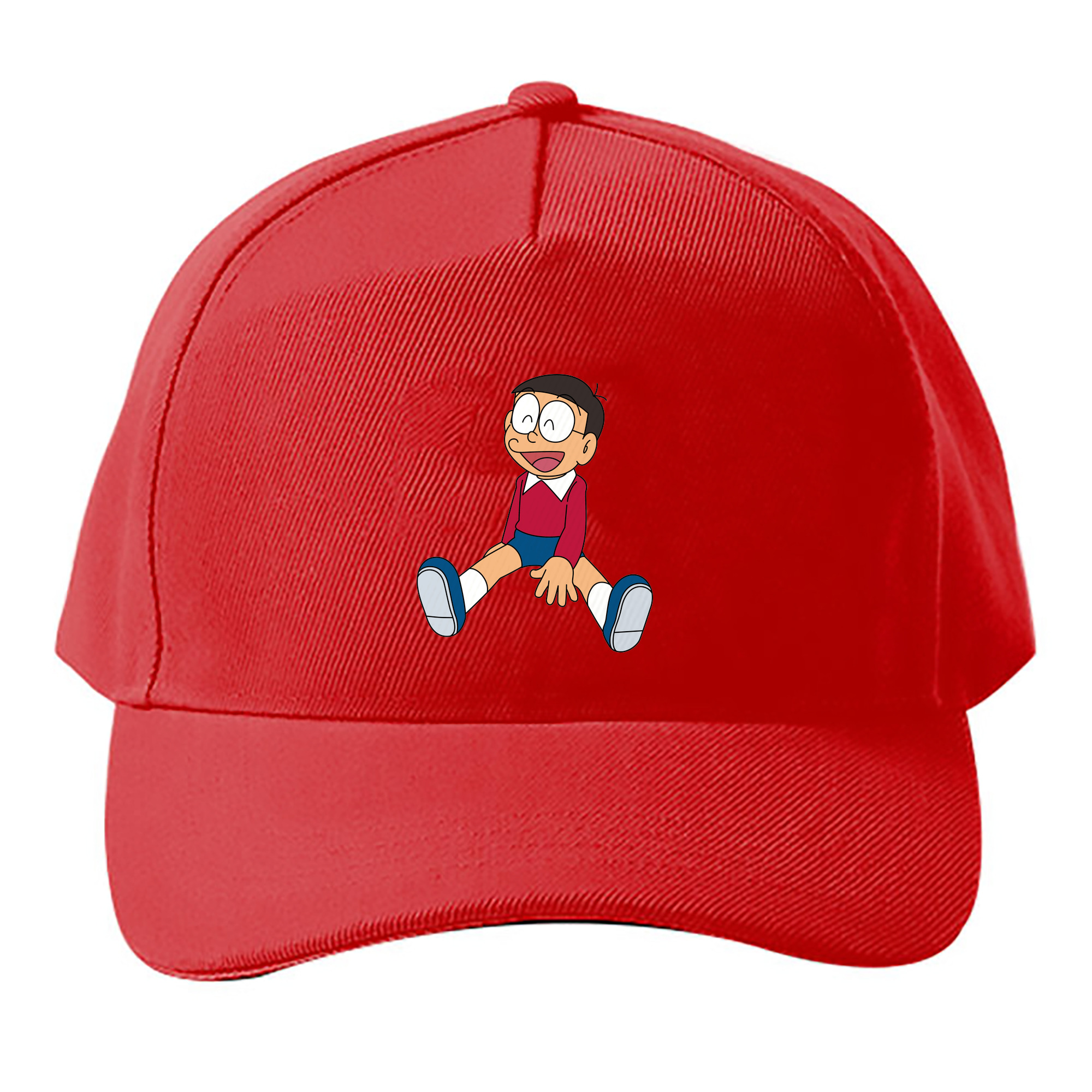 （画像用） ドラえもん 野比 のび太 Doraemon Nobita Nobi ベースボールキャップ 綿100％ 男女兼用 帽子 スポーツ