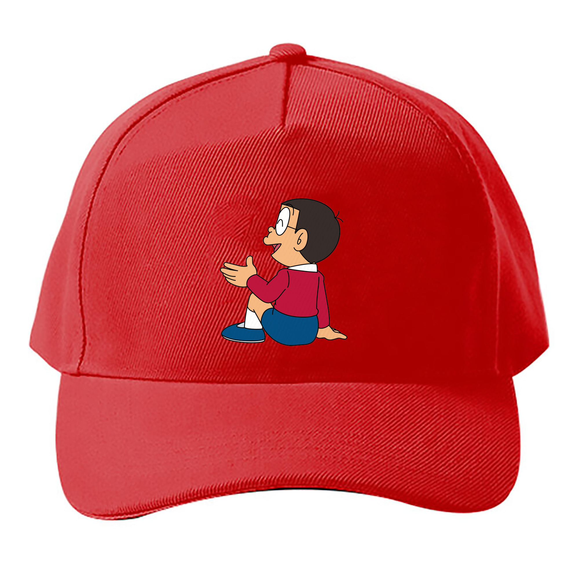 （画像用） ドラえもん 野比 のび太 Doraemon Nobita Nobi ベースボールキャップ 綿100％ 男女兼用 帽子 スポーツ