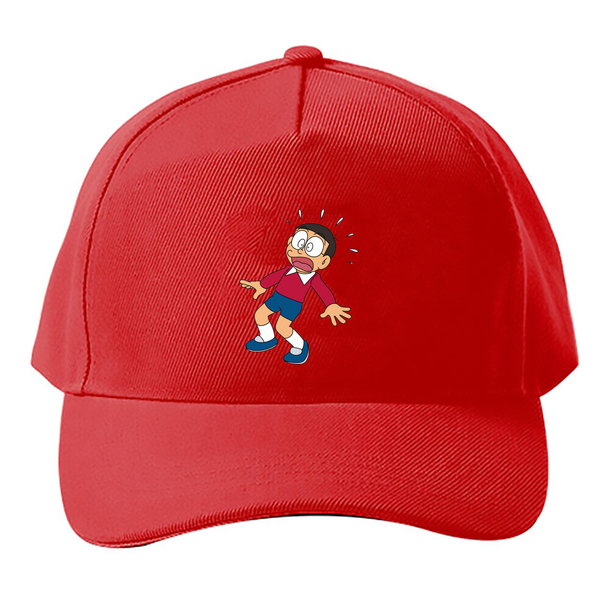 （画像用） ドラえもん 野比 のび太 Doraemon Nobita Nobi ベースボールキャップ 綿100％ 男女兼用 帽子 スポーツ