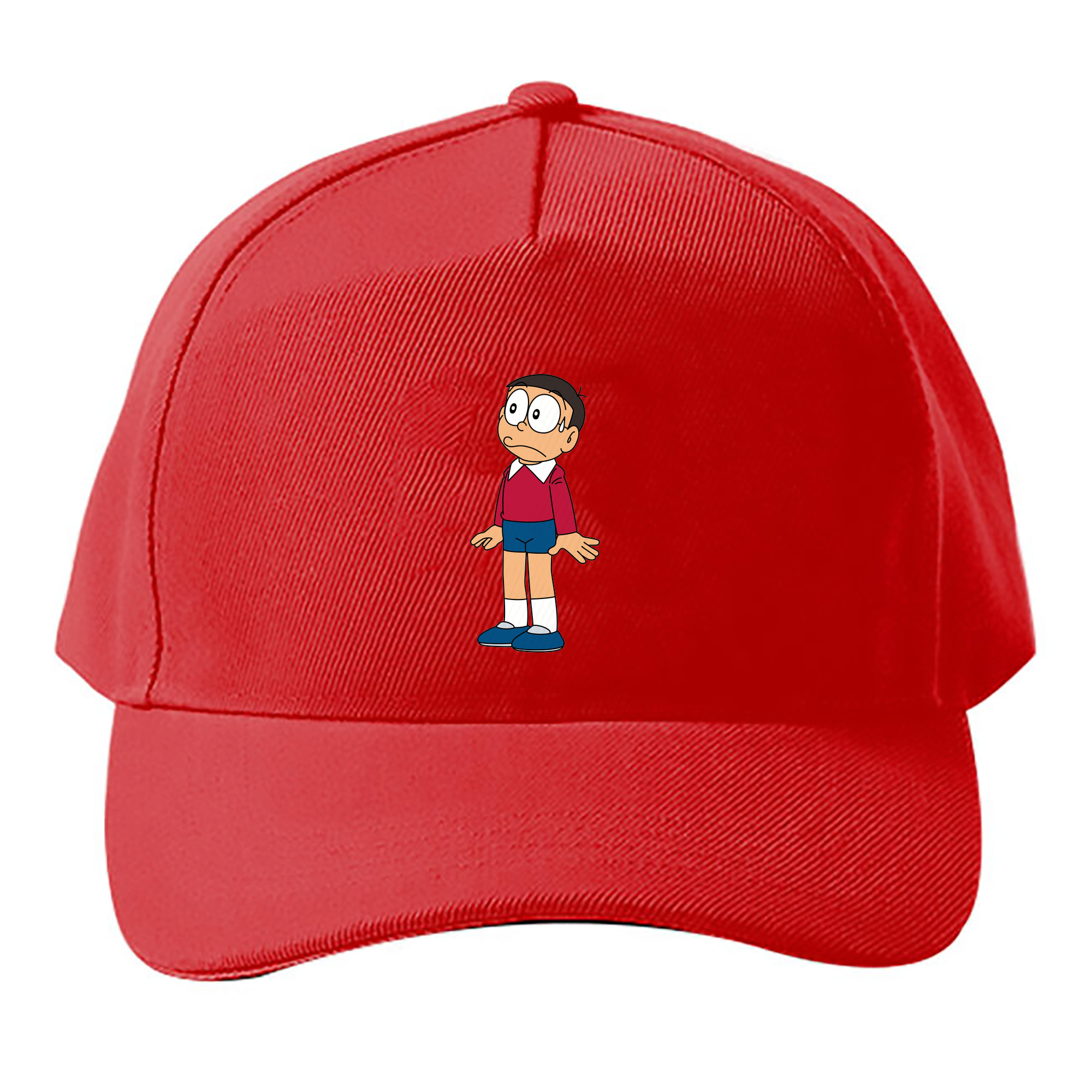 （画像用） ドラえもん 野比 のび太 Doraemon Nobita Nobi ベースボールキャップ 綿100％ 男女兼用 帽子 スポーツ