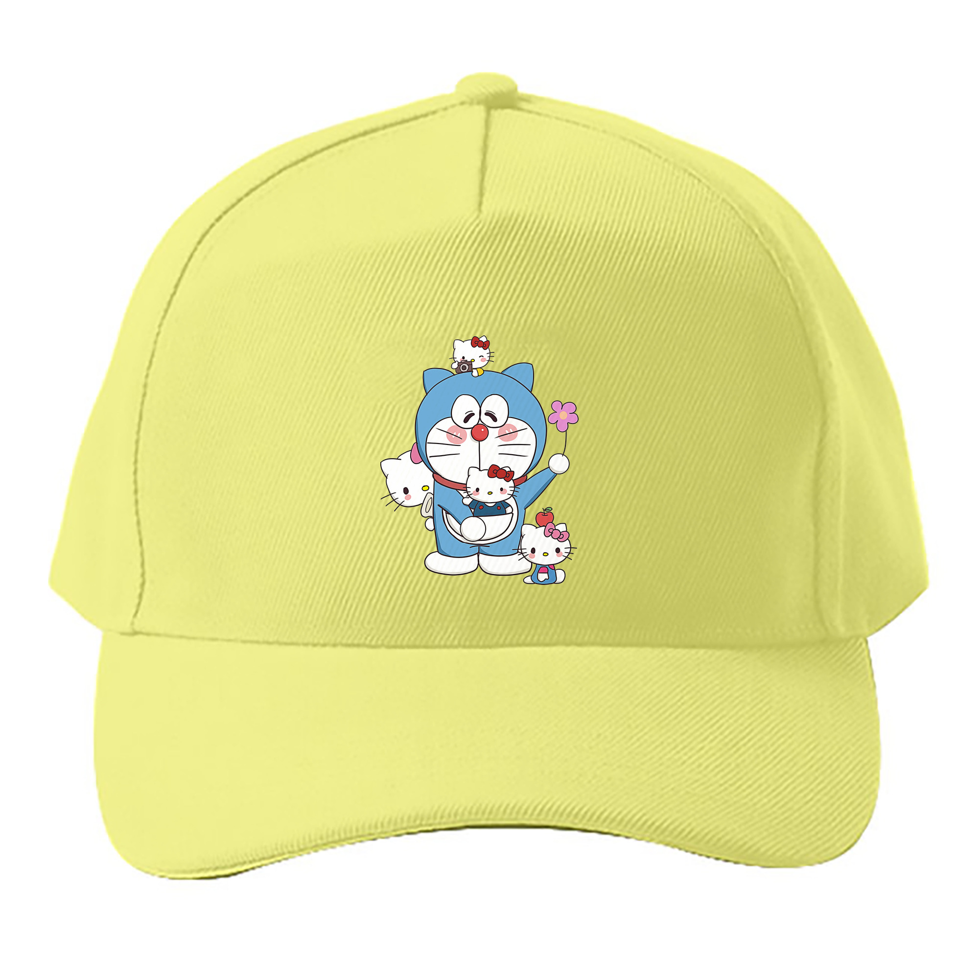 （画像用） ドラえもん Doraemon ベースボールキャップ 綿100％ 男女兼用 帽子 スポーツ