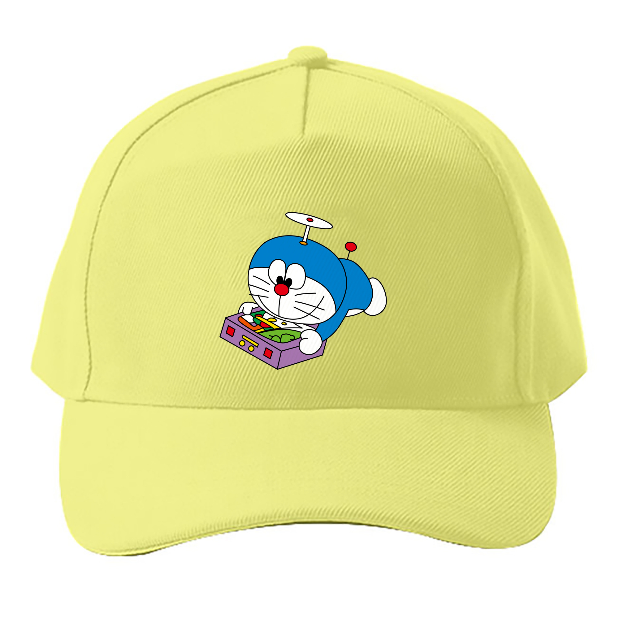 （画像用） ドラえもん Doraemon ベースボールキャップ 綿100％ 男女兼用 帽子 スポーツ