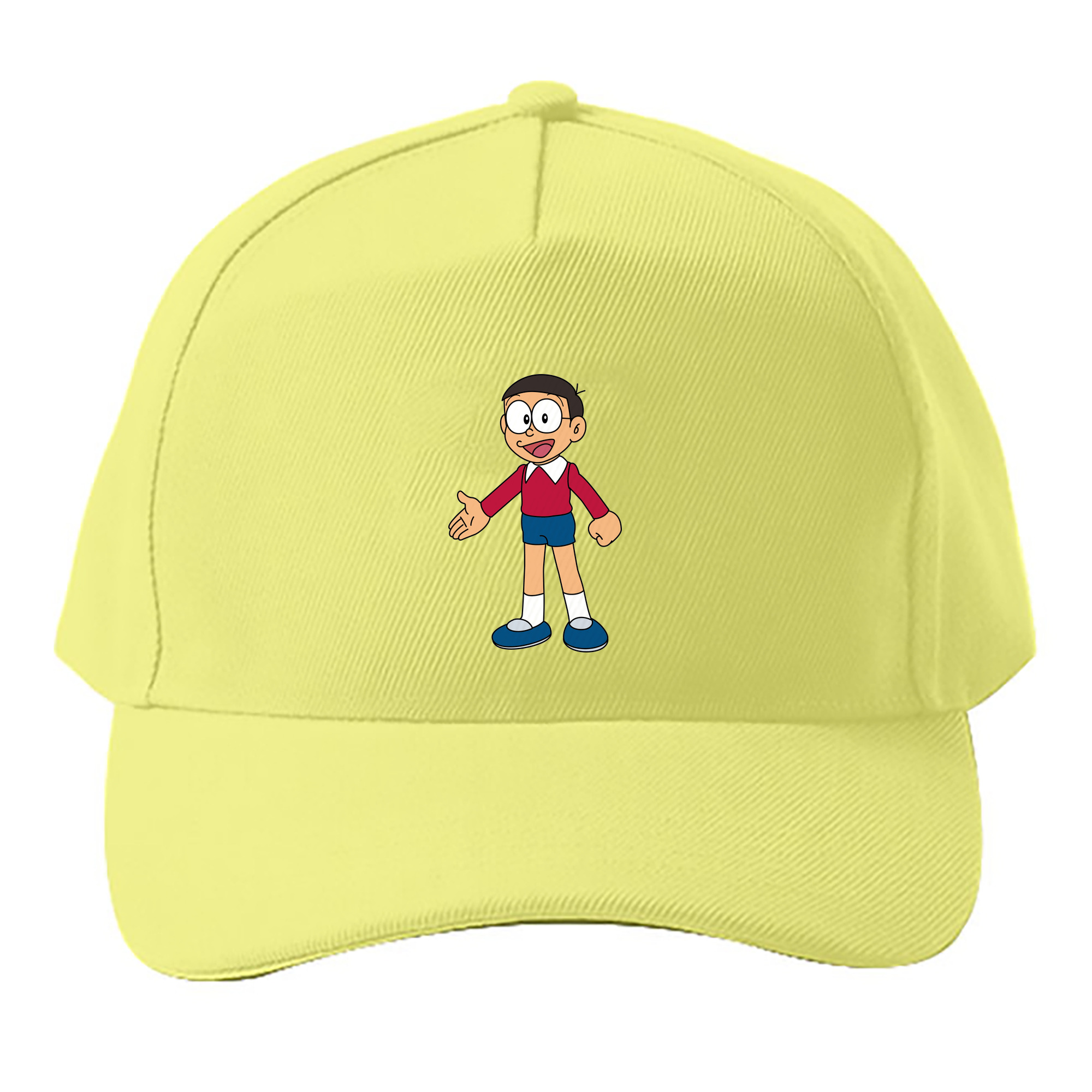 （画像用） ドラえもん 野比 のび太 Doraemon Nobita Nobi ベースボールキャップ 綿100％ 男女兼用 帽子 スポーツ