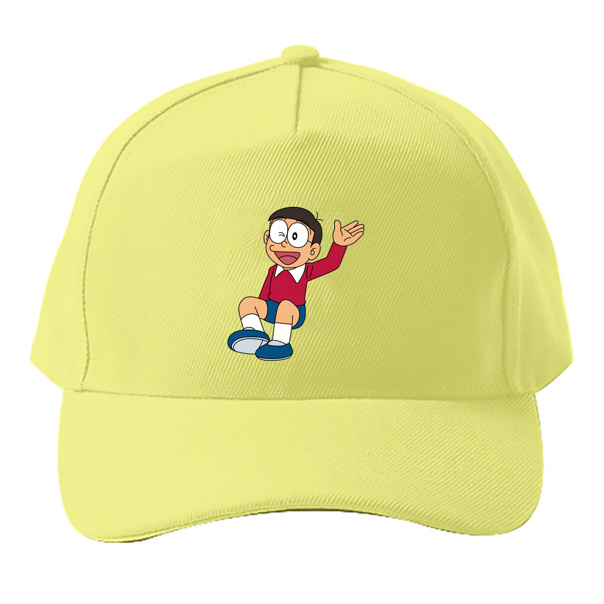 （画像用） ドラえもん 野比 のび太 Doraemon Nobita Nobi ベースボールキャップ 綿100％ 男女兼用 帽子 スポーツ