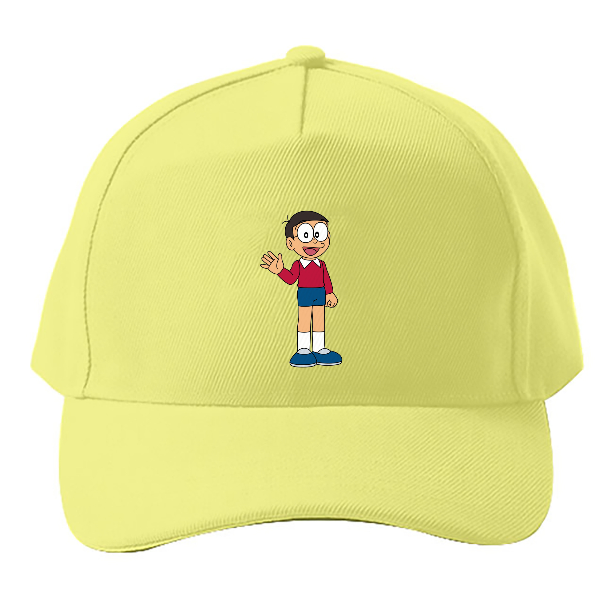 （画像用） ドラえもん 野比 のび太 Doraemon Nobita Nobi ベースボールキャップ 綿100％ 男女兼用 帽子 スポーツ