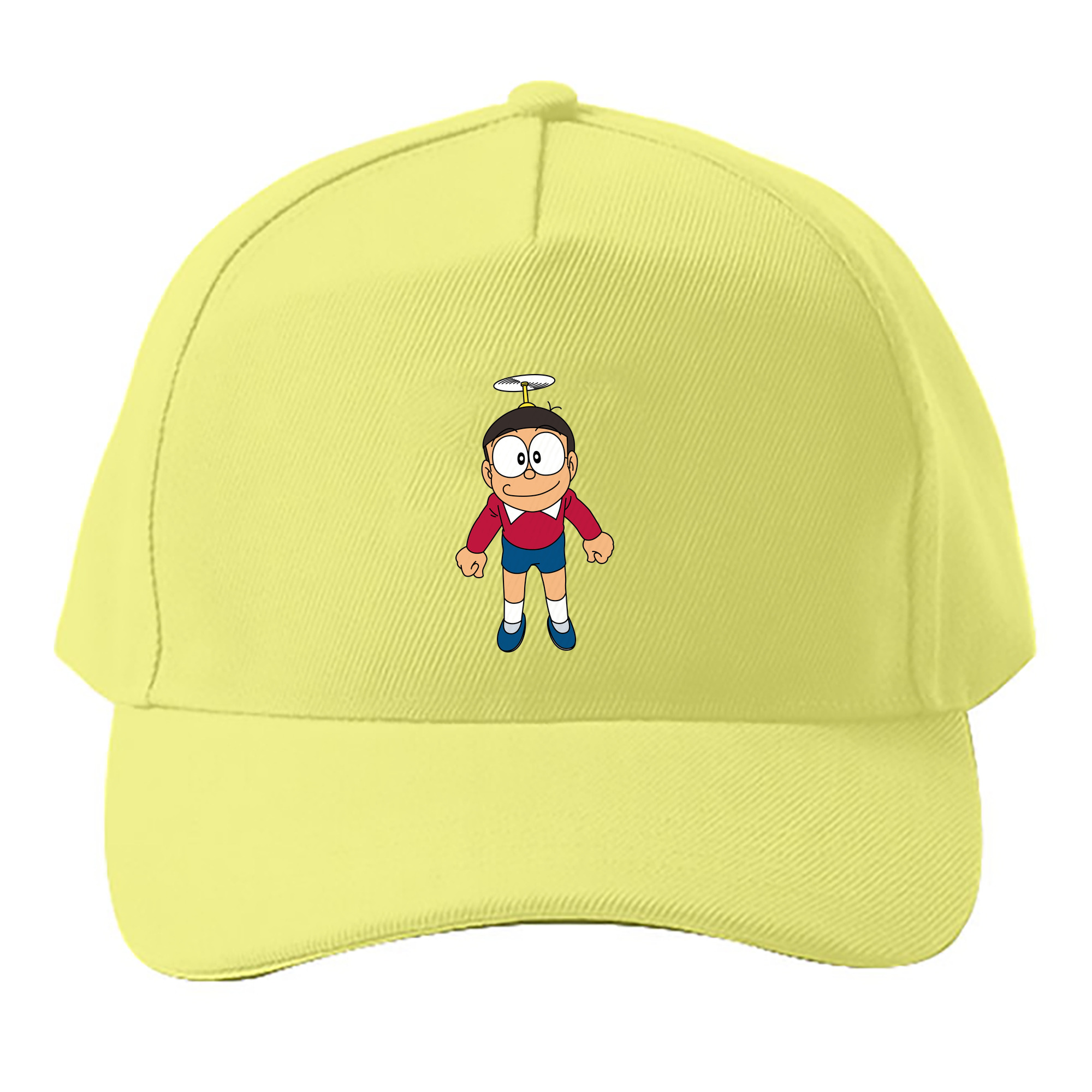 （画像用） ドラえもん 野比 のび太 Doraemon Nobita Nobi ベースボールキャップ 綿100％ 男女兼用 帽子 スポーツ