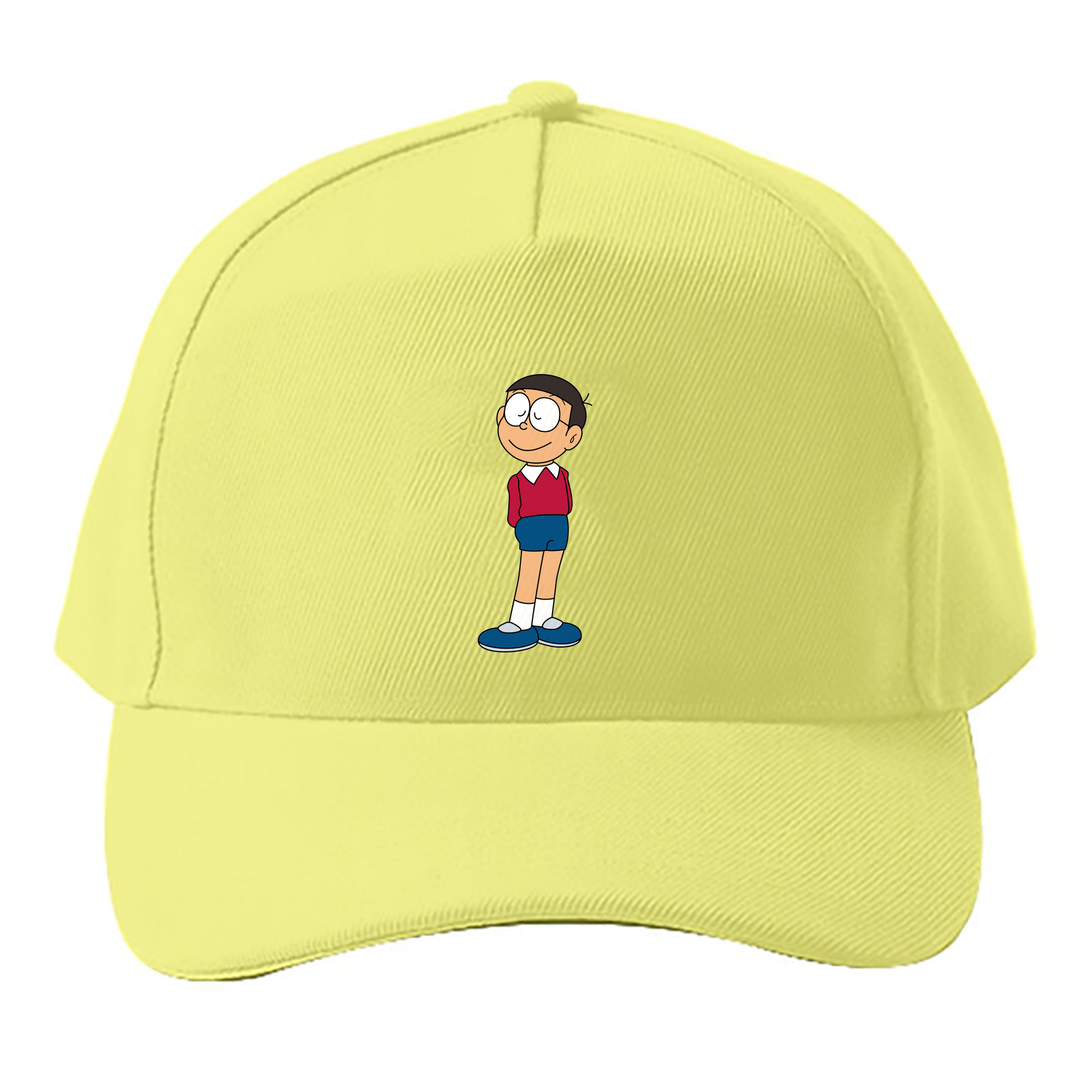 （画像用） ドラえもん 野比 のび太 Doraemon Nobita Nobi ベースボールキャップ 綿100％ 男女兼用 帽子 スポーツ