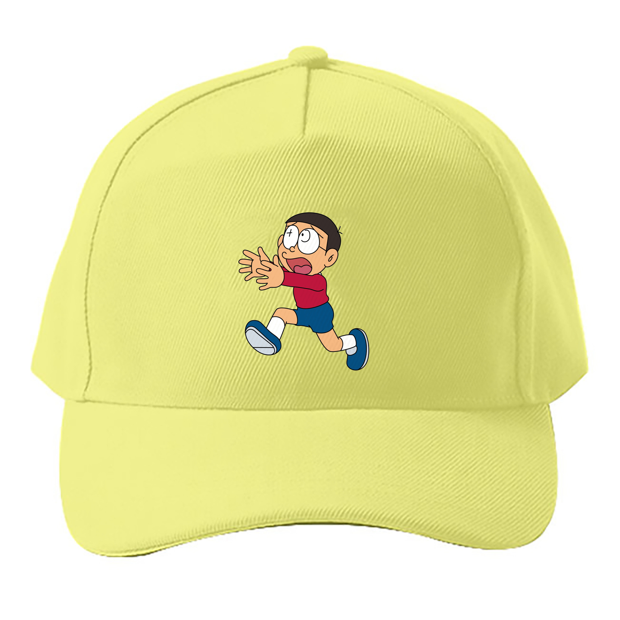 （画像用） ドラえもん 野比 のび太 Doraemon Nobita Nobi ベースボールキャップ 綿100％ 男女兼用 帽子 スポーツ