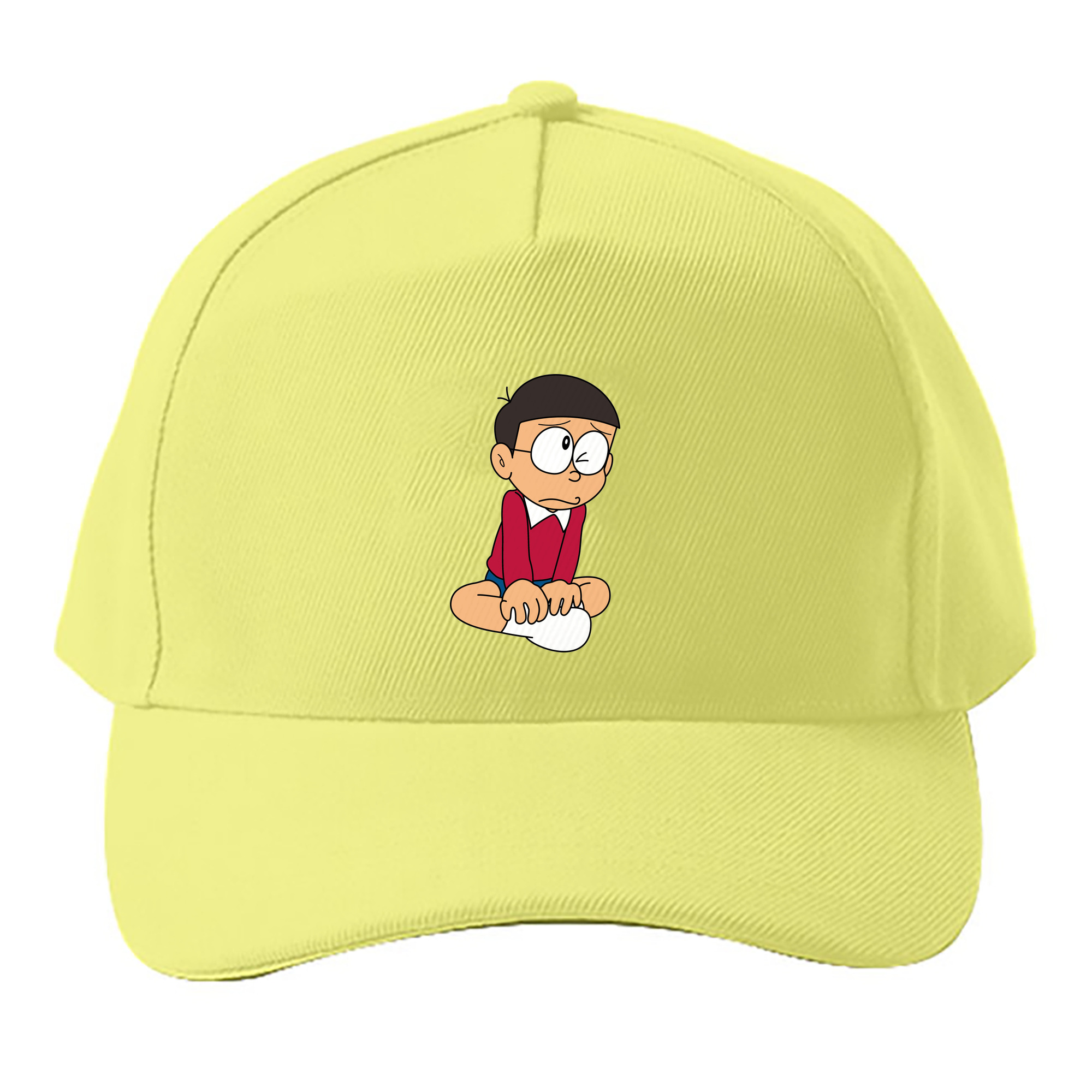 （画像用） ドラえもん 野比 のび太 Doraemon Nobita Nobi ベースボールキャップ 綿100％ 男女兼用 帽子 スポーツ