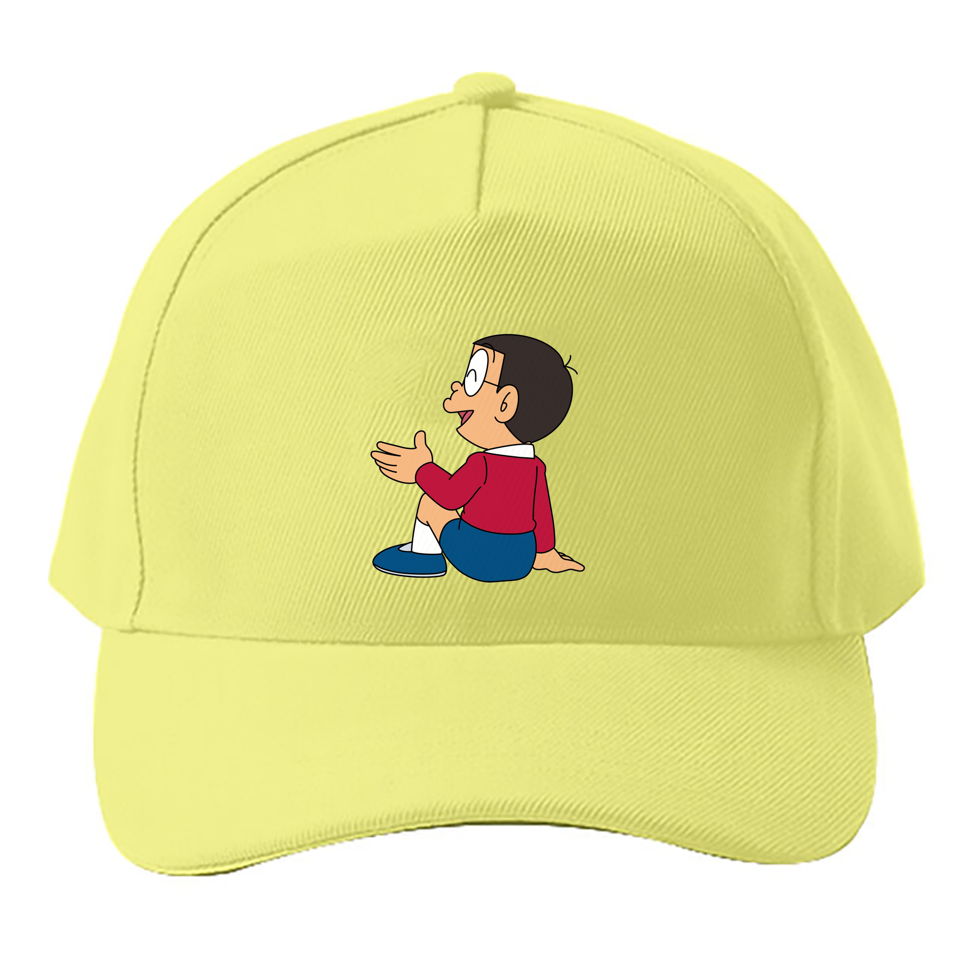 （画像用） ドラえもん 野比 のび太 Doraemon Nobita Nobi ベースボールキャップ 綿100％ 男女兼用 帽子 スポーツ