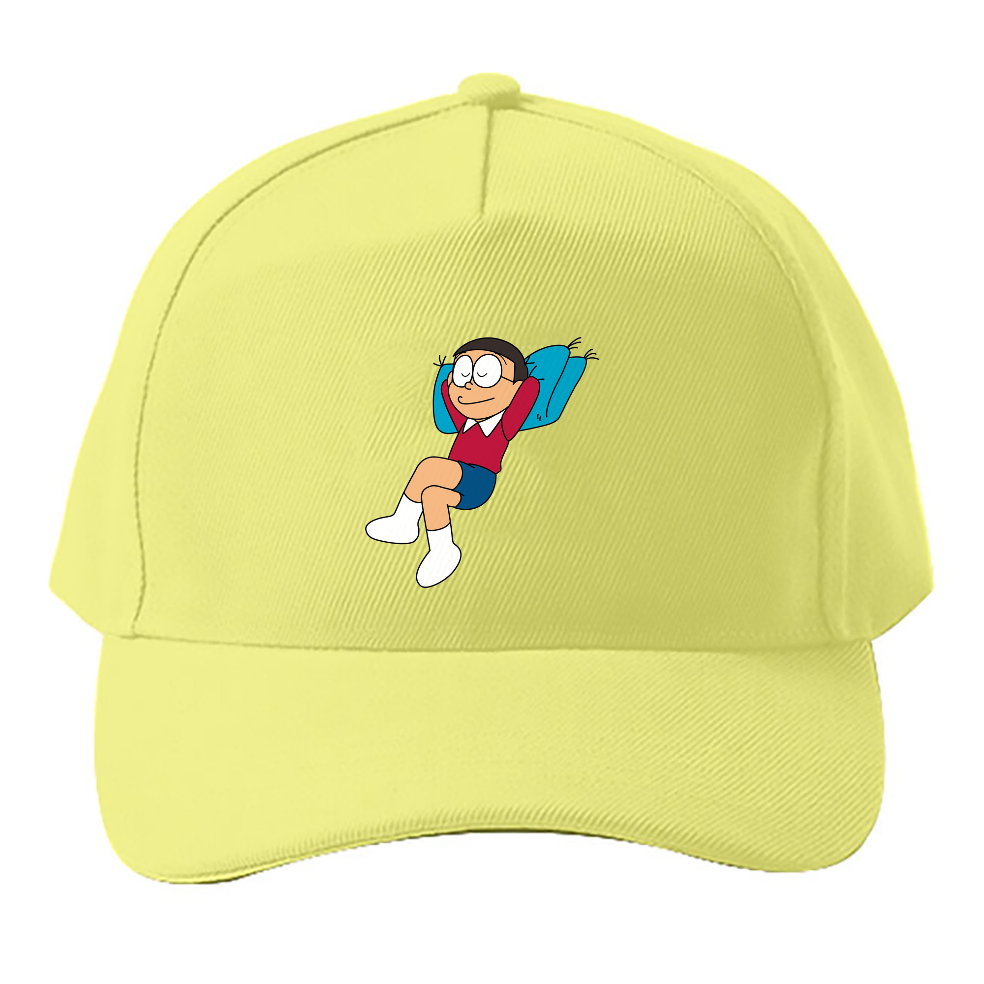 （画像用） ドラえもん 野比 のび太 Doraemon Nobita Nobi ベースボールキャップ 綿100％ 男女兼用 帽子 スポーツ