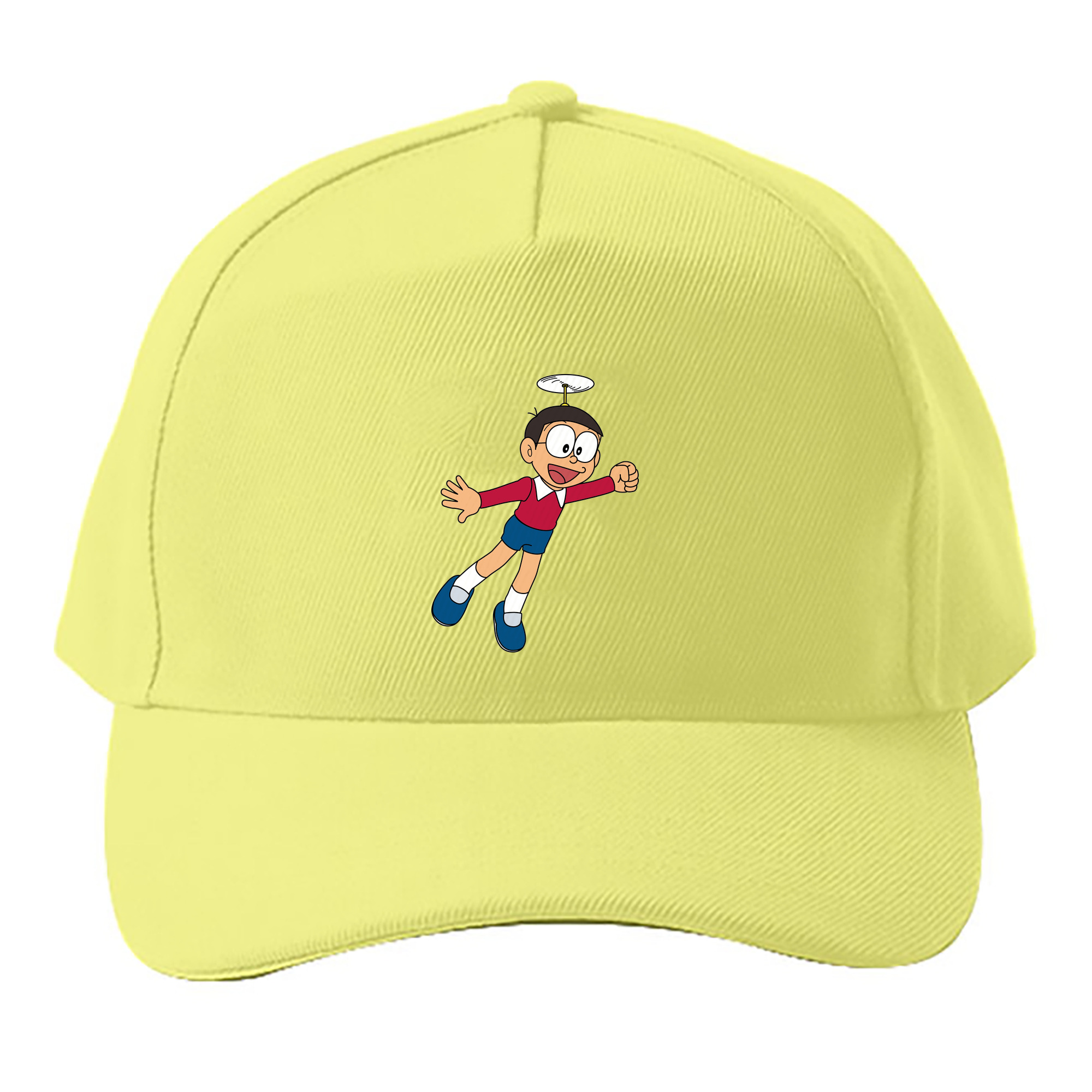 （画像用） ドラえもん 野比 のび太 Doraemon Nobita Nobi ベースボールキャップ 綿100％ 男女兼用 帽子 スポーツ