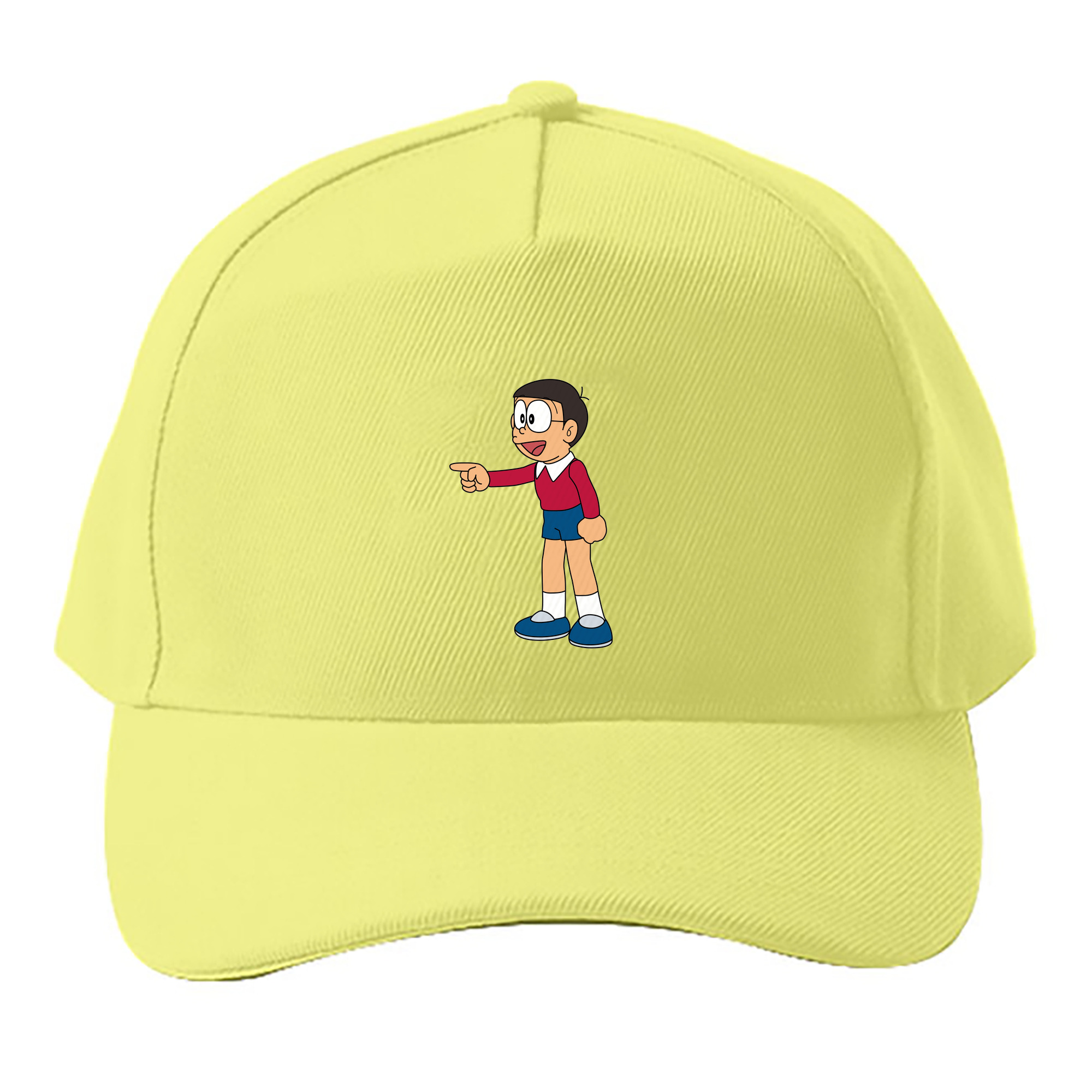 （画像用） ドラえもん 野比 のび太 Doraemon Nobita Nobi ベースボールキャップ 綿100％ 男女兼用 帽子 スポーツ