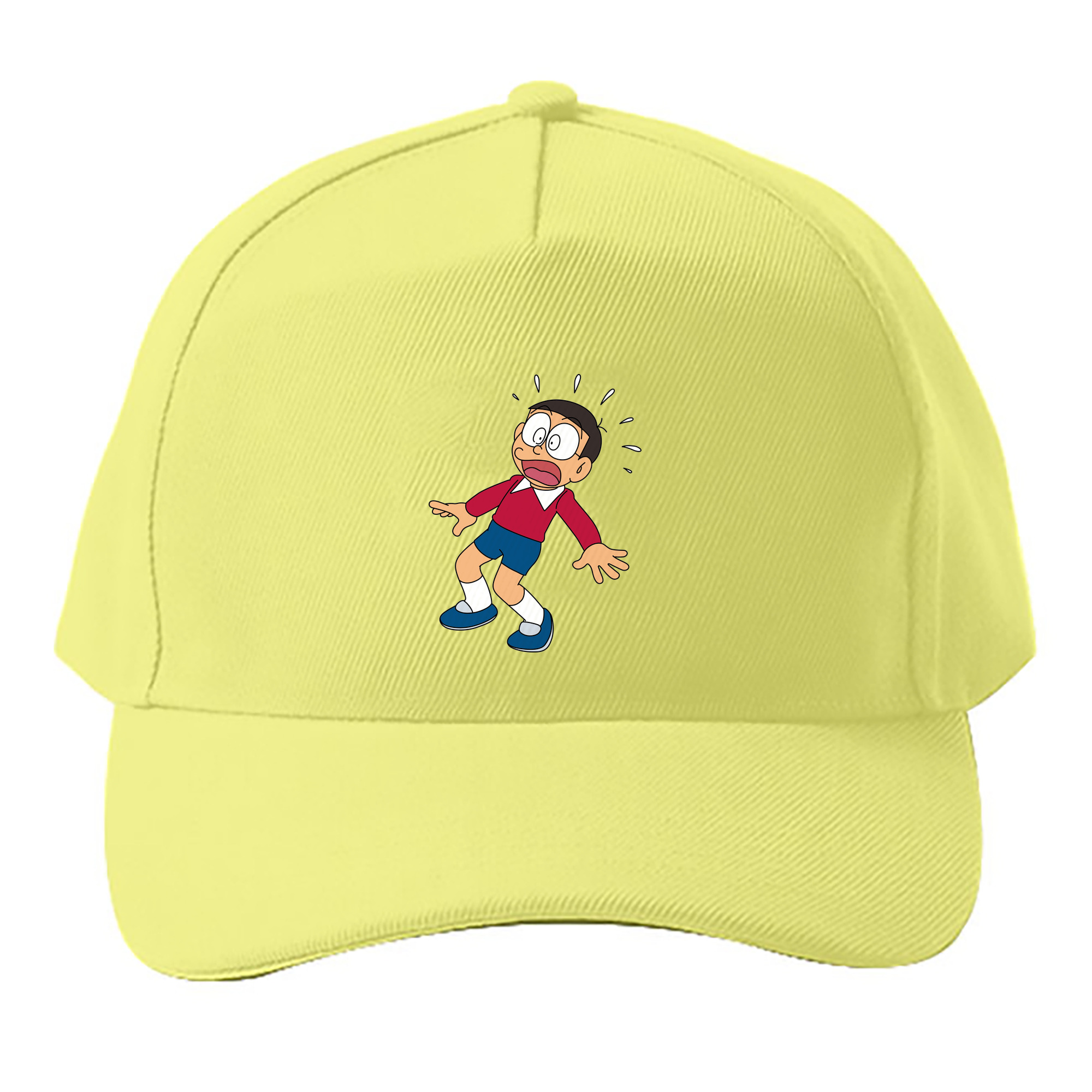 （画像用） ドラえもん 野比 のび太 Doraemon Nobita Nobi ベースボールキャップ 綿100％ 男女兼用 帽子 スポーツ