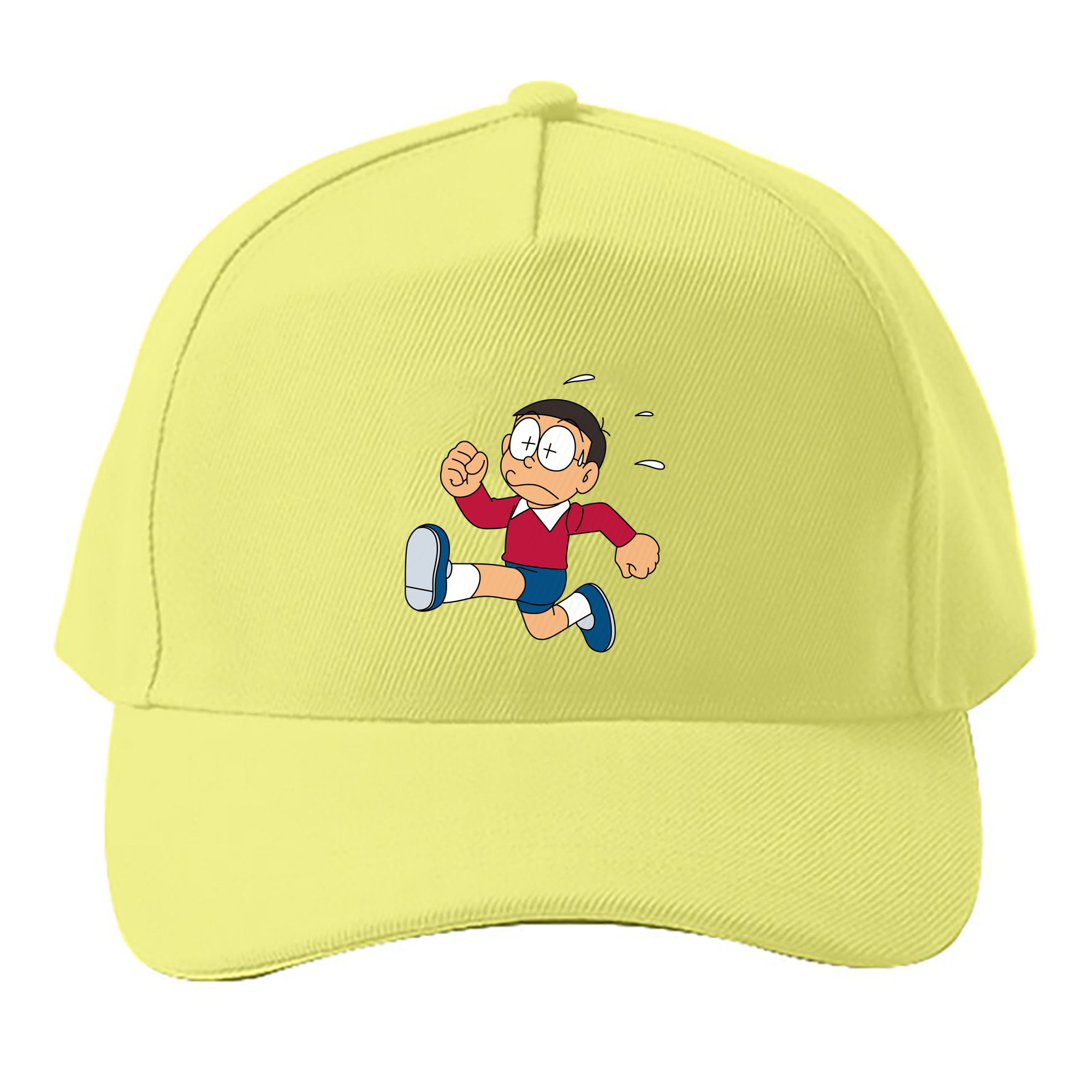 （画像用） ドラえもん 野比 のび太 Doraemon Nobita Nobi ベースボールキャップ 綿100％ 男女兼用 帽子 スポーツ