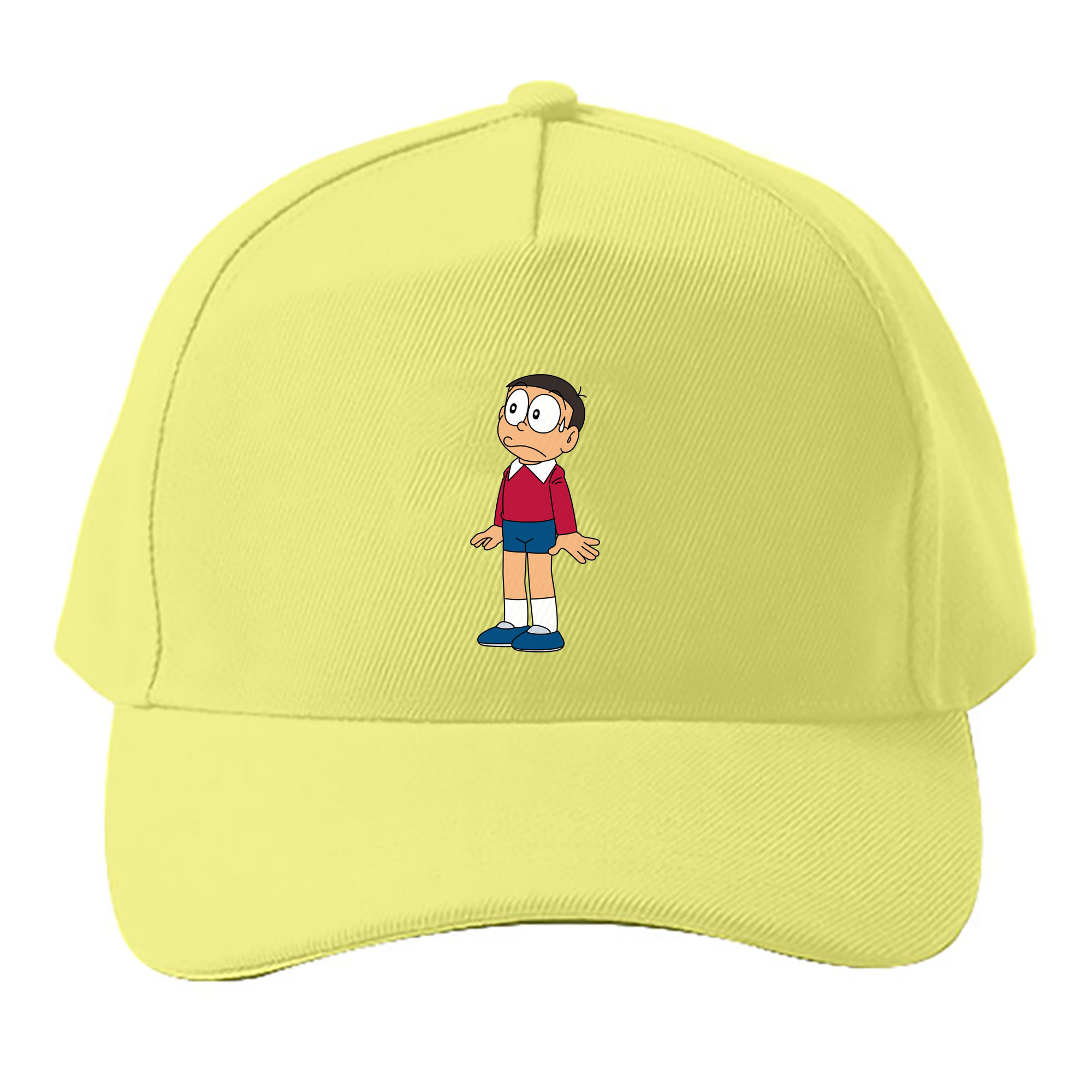 （画像用） ドラえもん 野比 のび太 Doraemon Nobita Nobi ベースボールキャップ 綿100％ 男女兼用 帽子 スポーツ