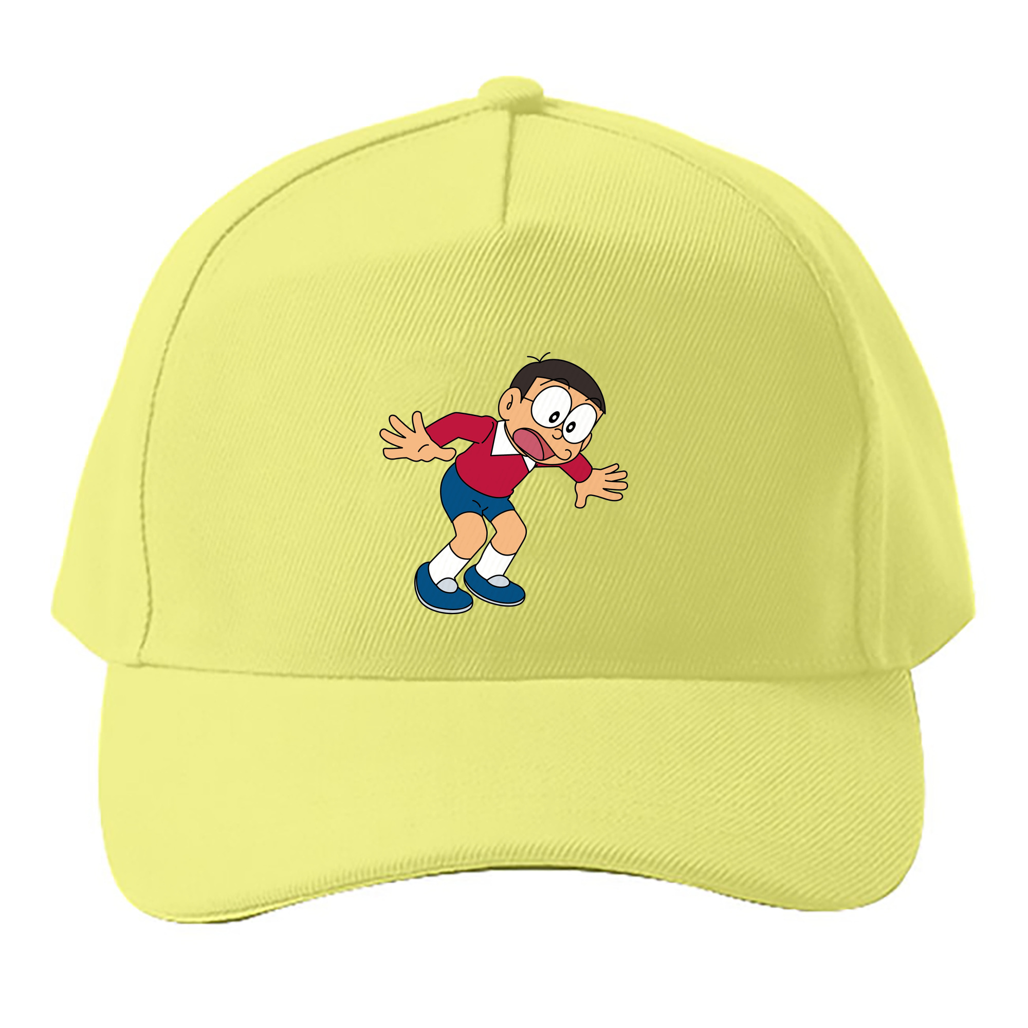 （画像用） ドラえもん 野比 のび太 Doraemon Nobita Nobi ベースボールキャップ 綿100％ 男女兼用 帽子 スポーツ