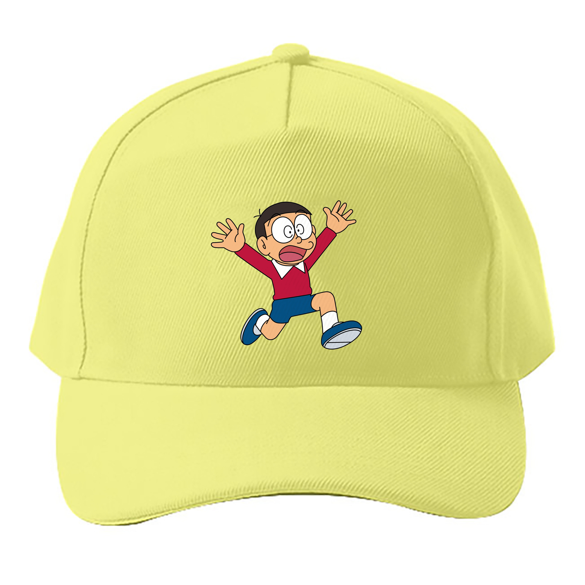 （画像用） ドラえもん 野比 のび太 Doraemon Nobita Nobi ベースボールキャップ 綿100％ 男女兼用 帽子 スポーツ