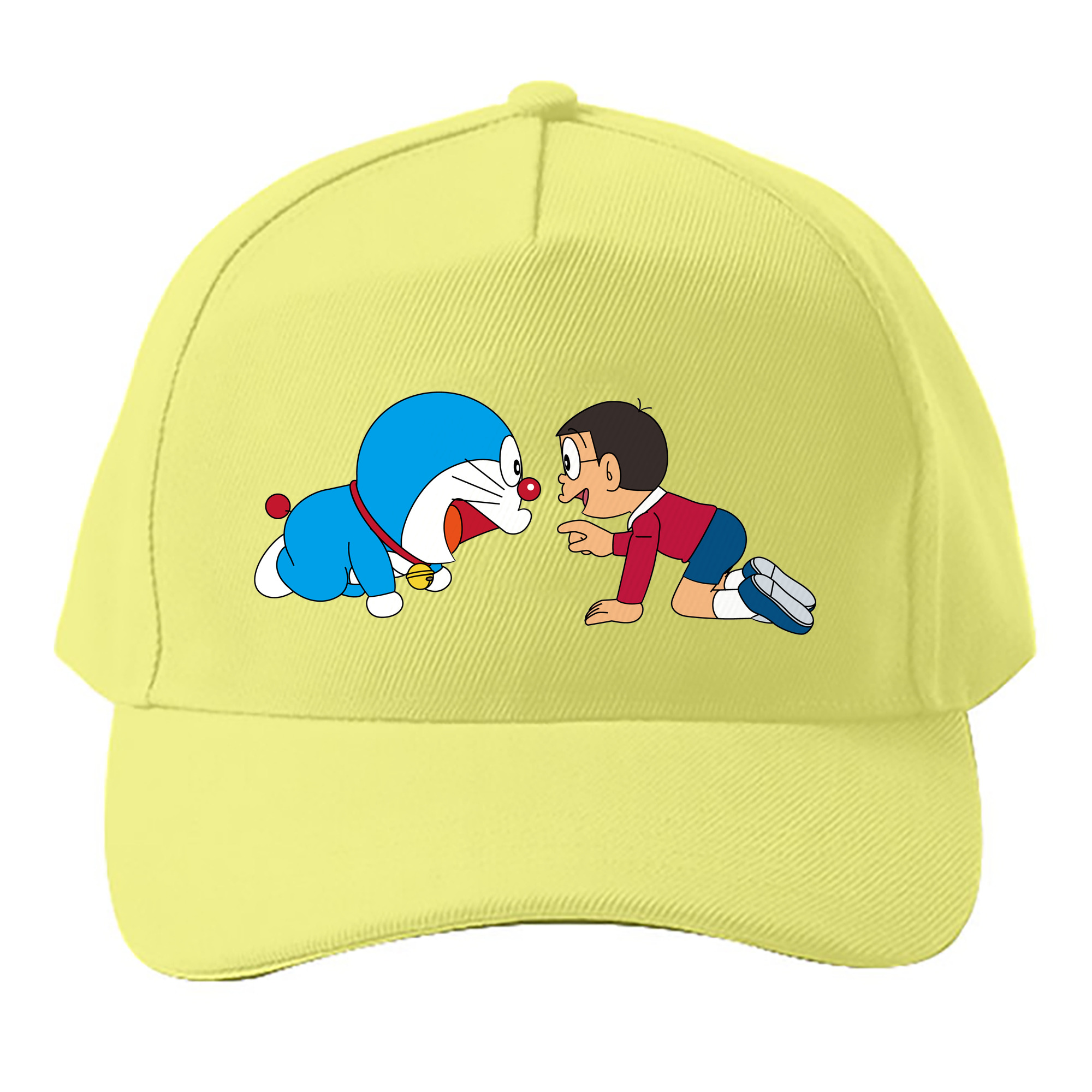 （画像用） ドラえもん 野比 のび太 Doraemon Nobita Nobi ベースボールキャップ 綿100％ 男女兼用 帽子 スポーツ