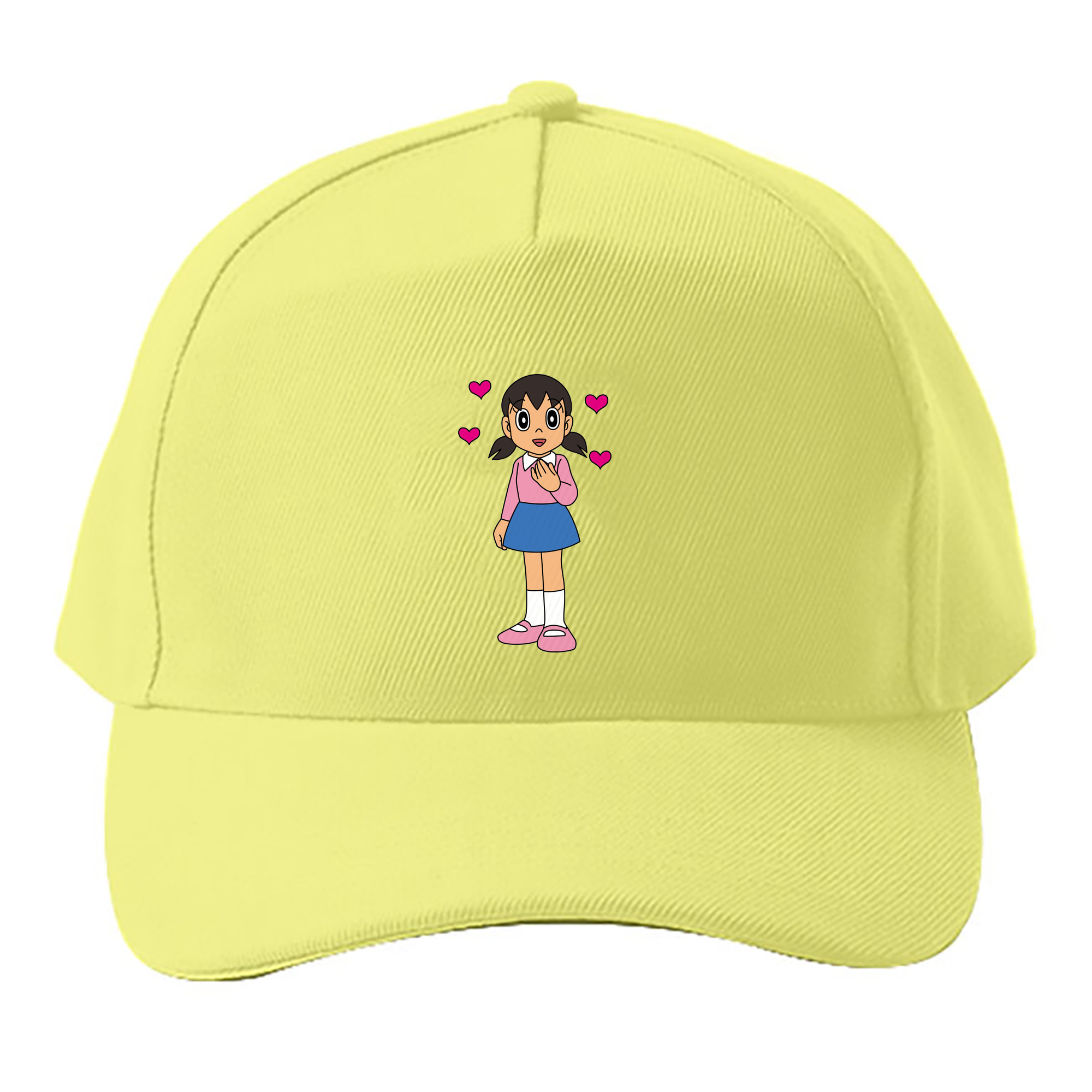 （画像用） ドラえもん みなもと しずか Doraemon Shizuka Minamoto ベースボールキャップ 綿100％ 男女兼用 帽子 スポーツ