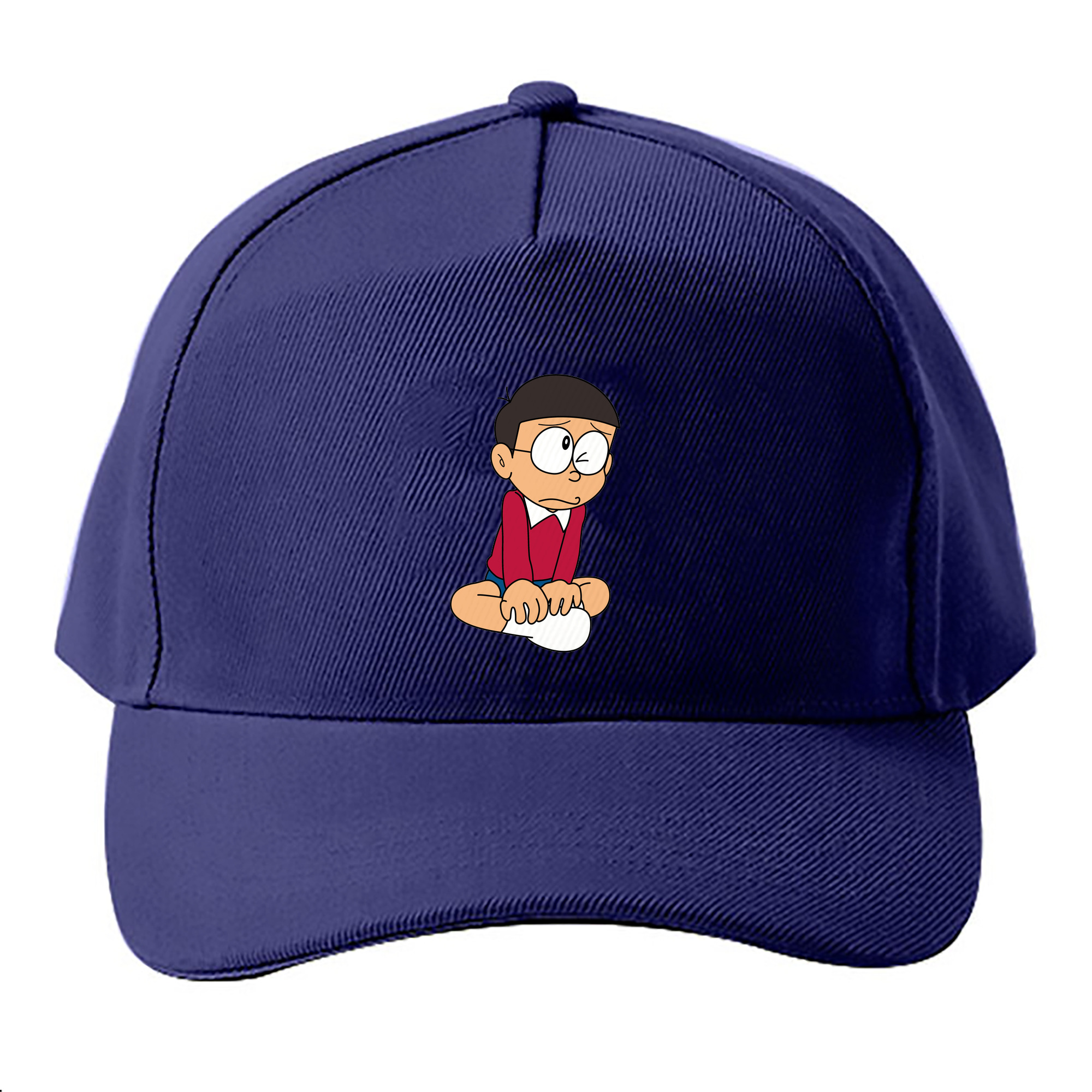 （画像用） ドラえもん 野比 のび太 Doraemon Nobita Nobi ベースボールキャップ 綿100％ 男女兼用 帽子 スポーツ