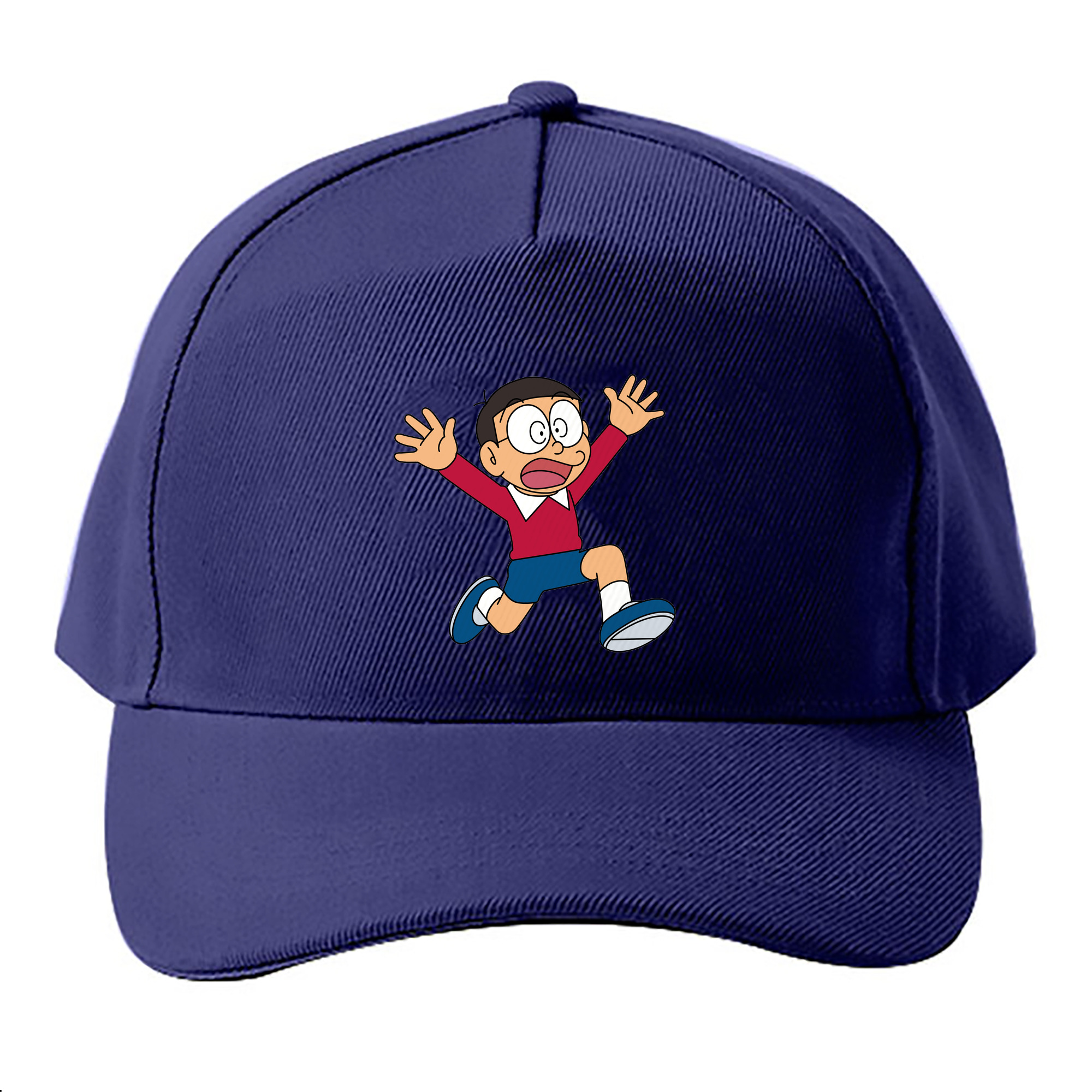 （画像用） ドラえもん 野比 のび太 Doraemon Nobita Nobi ベースボールキャップ 綿100％ 男女兼用 帽子 スポーツ
