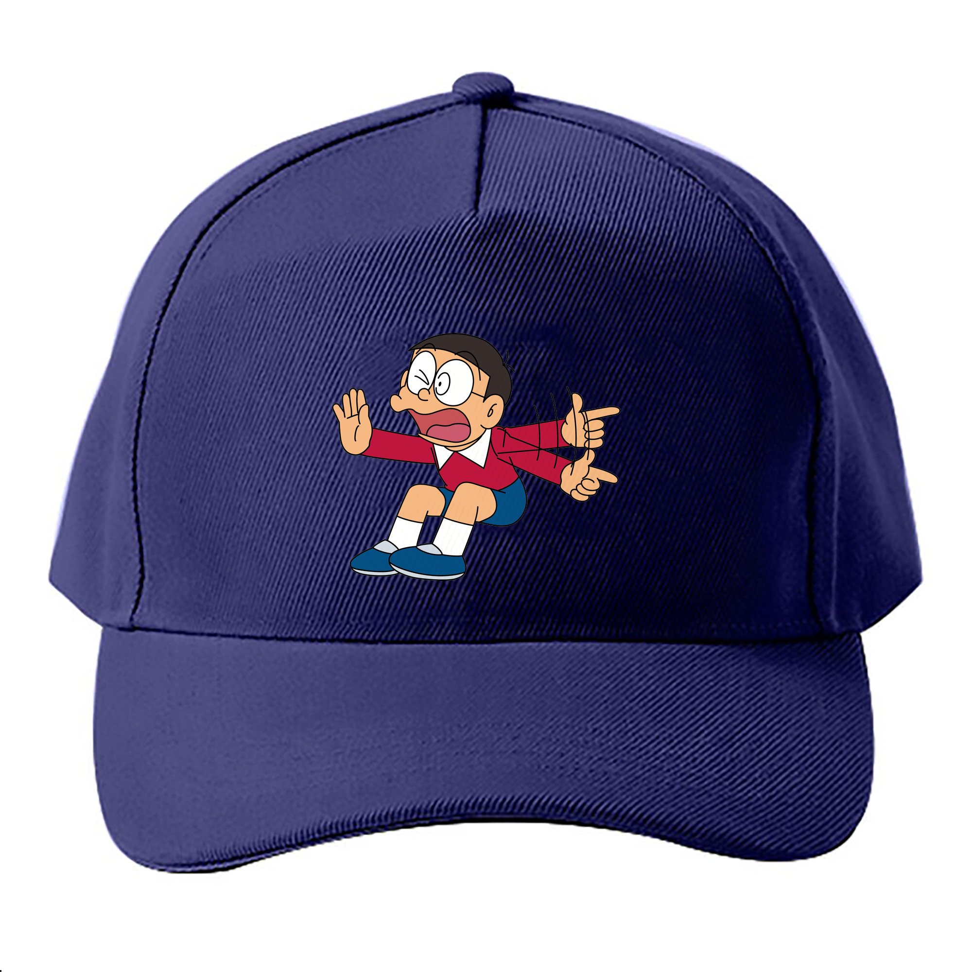 （画像用） ドラえもん 野比 のび太 Doraemon Nobita Nobi ベースボールキャップ 綿100％ 男女兼用 帽子 スポーツ