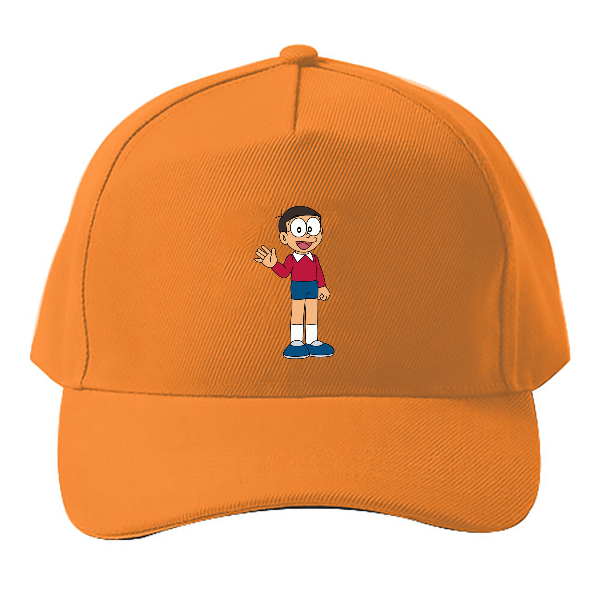 （画像用） ドラえもん 野比 のび太 Doraemon Nobita Nobi ベースボールキャップ 綿100％ 男女兼用 帽子 スポーツ