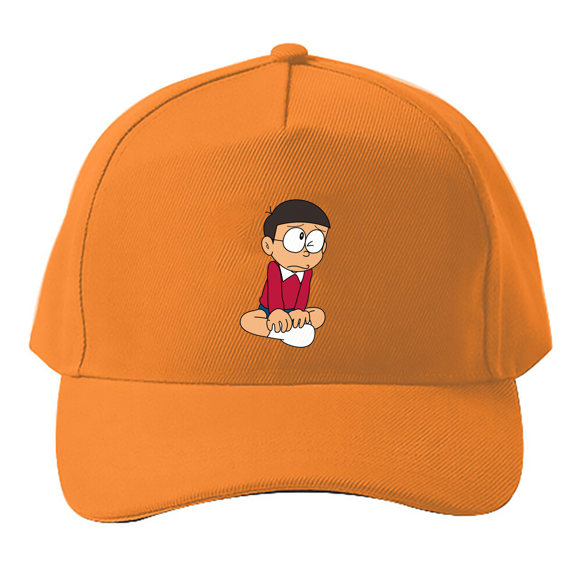 （画像用） ドラえもん 野比 のび太 Doraemon Nobita Nobi ベースボールキャップ 綿100％ 男女兼用 帽子 スポーツ