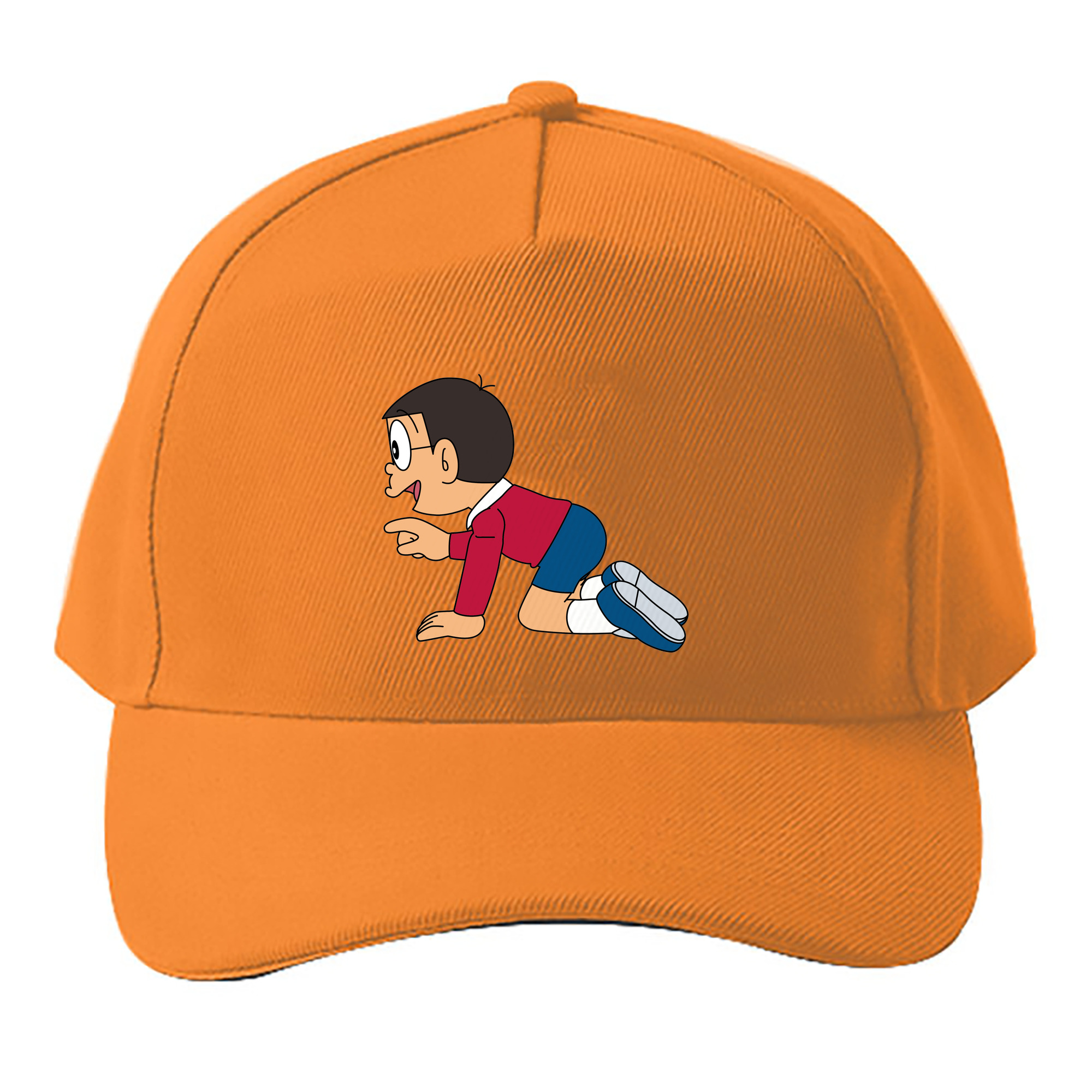 （画像用） ドラえもん 野比 のび太 Doraemon Nobita Nobi ベースボールキャップ 綿100％ 男女兼用 帽子 スポーツ