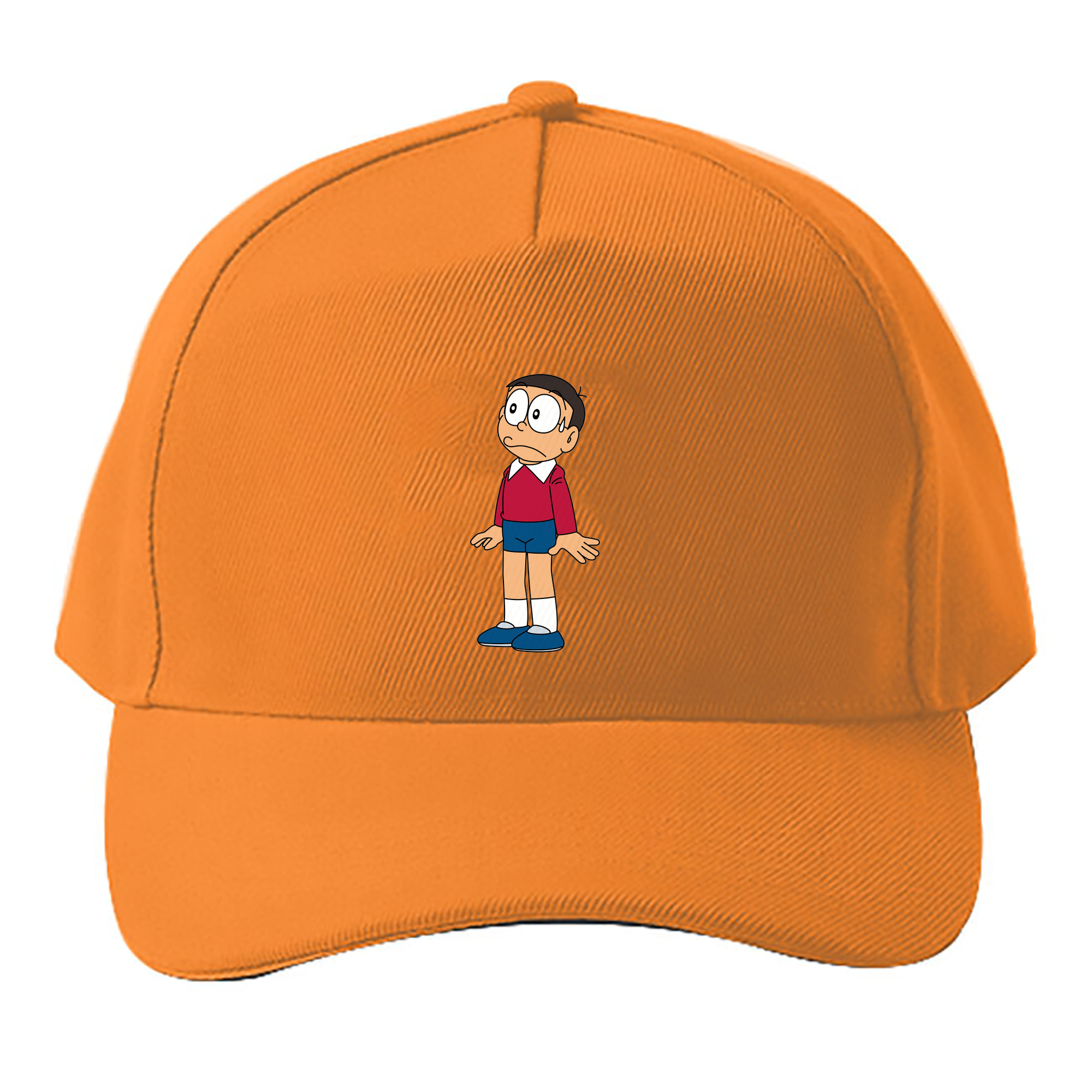 （画像用） ドラえもん 野比 のび太 Doraemon Nobita Nobi ベースボールキャップ 綿100％ 男女兼用 帽子 スポーツ