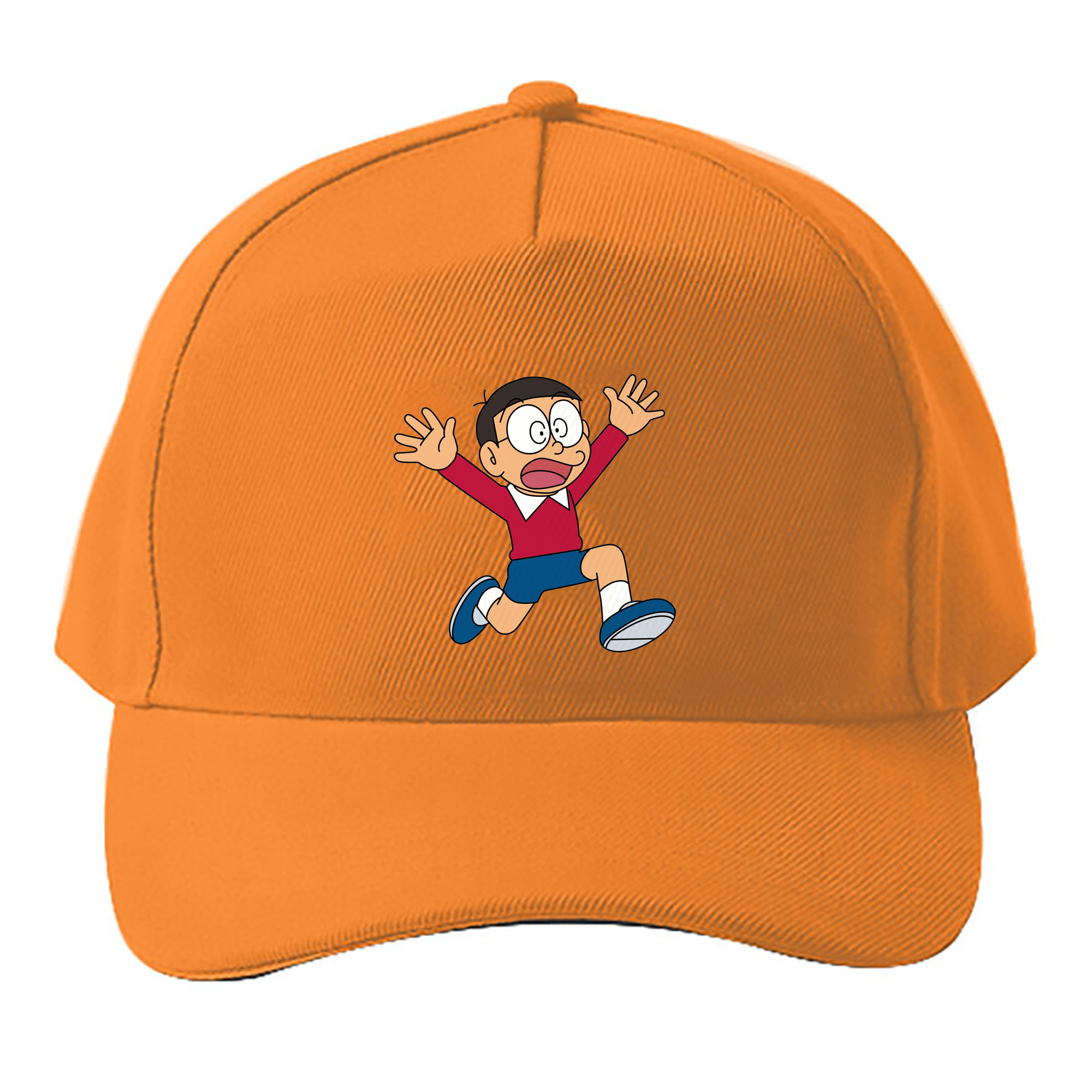 （画像用） ドラえもん 野比 のび太 Doraemon Nobita Nobi ベースボールキャップ 綿100％ 男女兼用 帽子 スポーツ