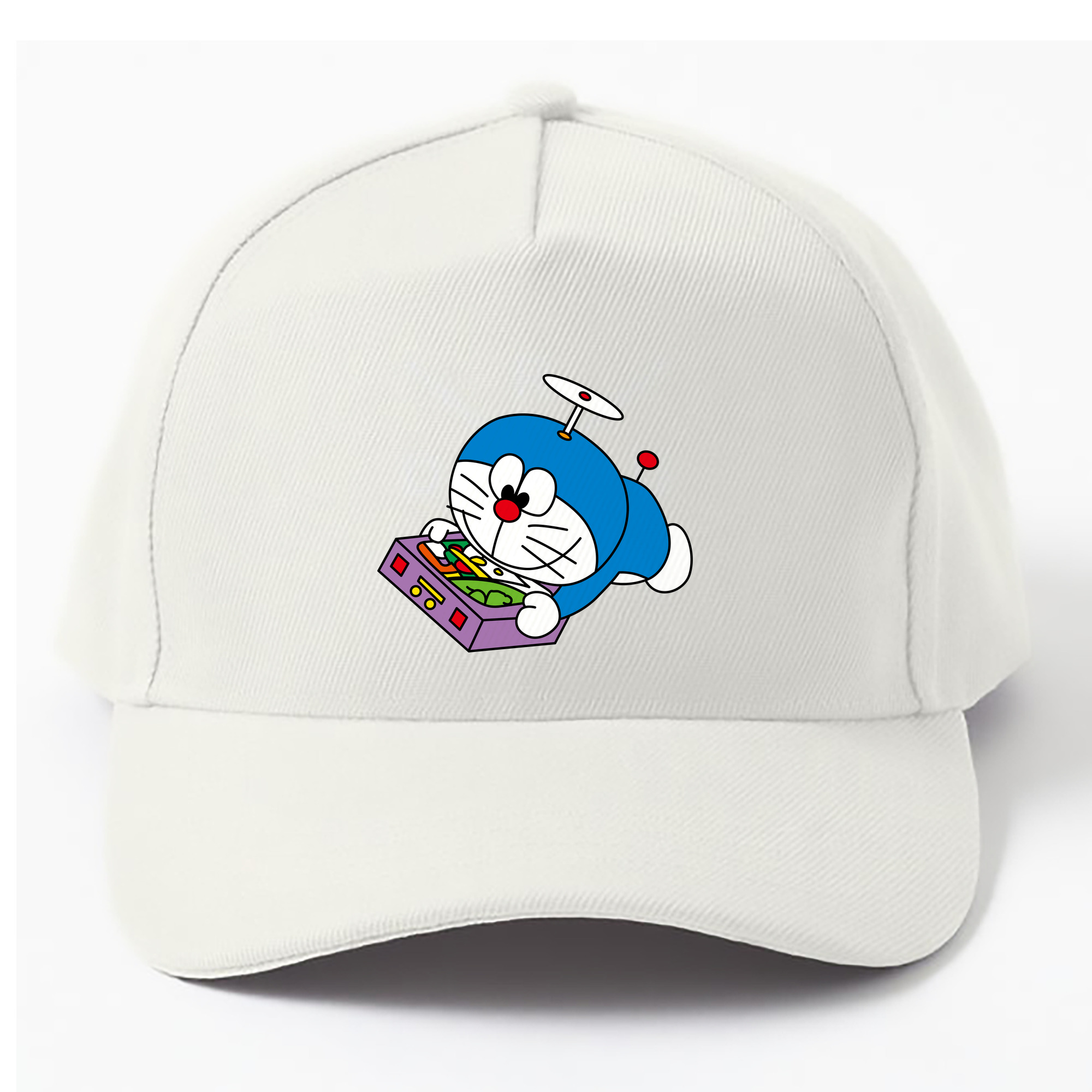 （画像用） ドラえもん Doraemon ベースボールキャップ 綿100％ 男女兼用 帽子 スポーツ