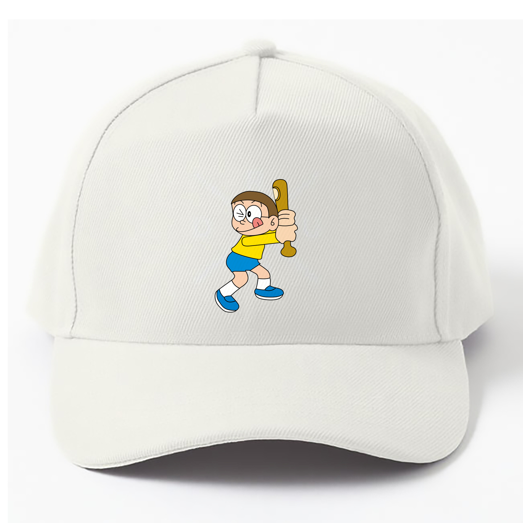 （画像用） ドラえもん 野比 のび太 Doraemon Nobita Nobi ベースボールキャップ 綿100％ 男女兼用 帽子 スポーツ