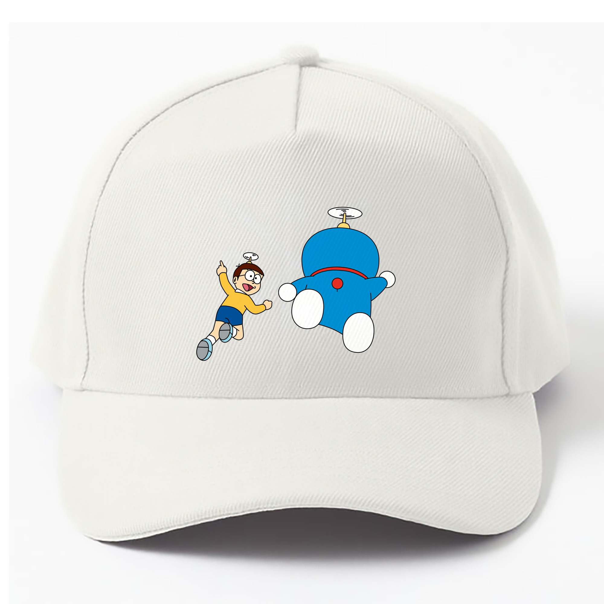 （画像用） ドラえもん 野比 のび太 Doraemon Nobita Nobi ベースボールキャップ 綿100％ 男女兼用 帽子 スポーツ