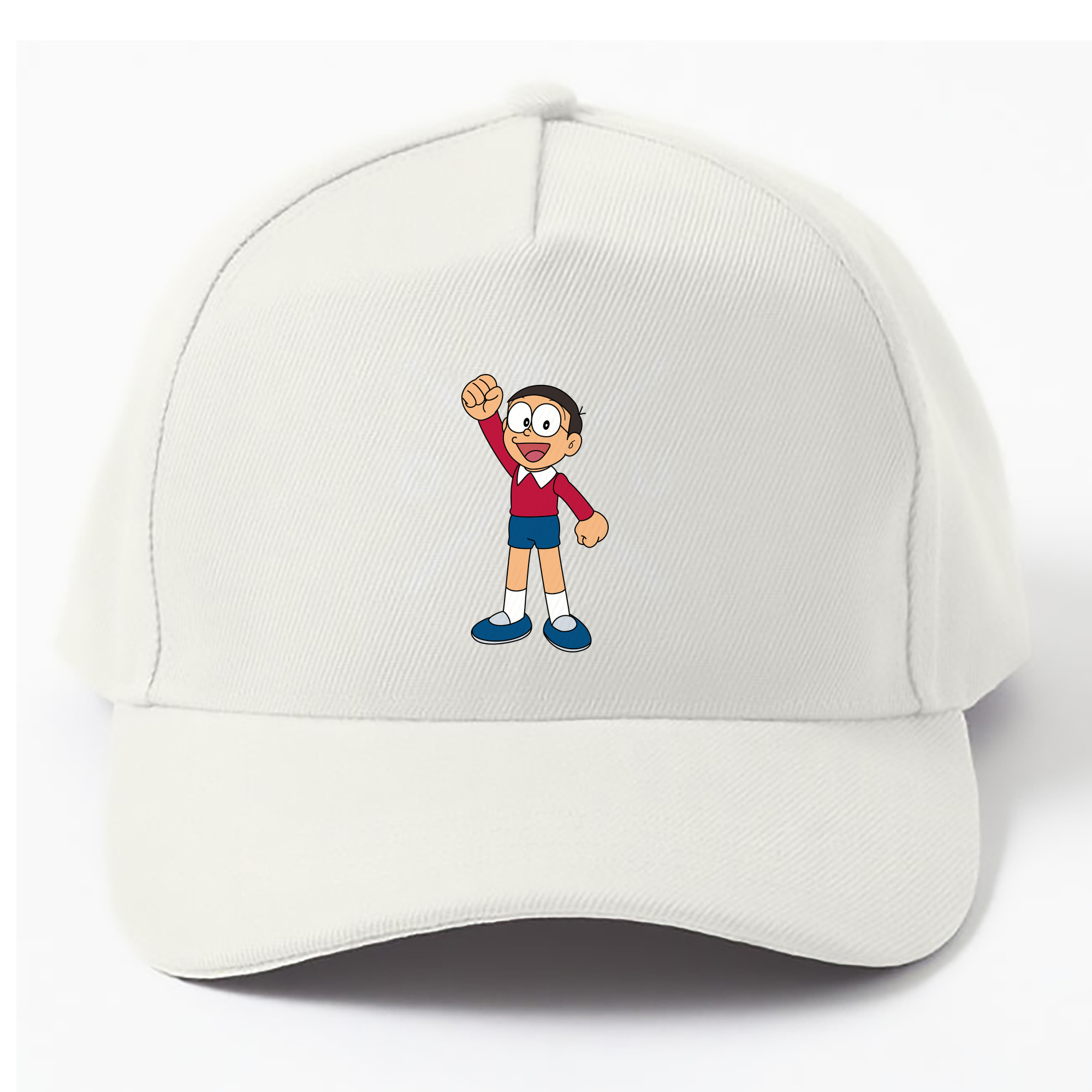 （画像用） ドラえもん 野比 のび太 Doraemon Nobita Nobi ベースボールキャップ 綿100％ 男女兼用 帽子 スポーツ