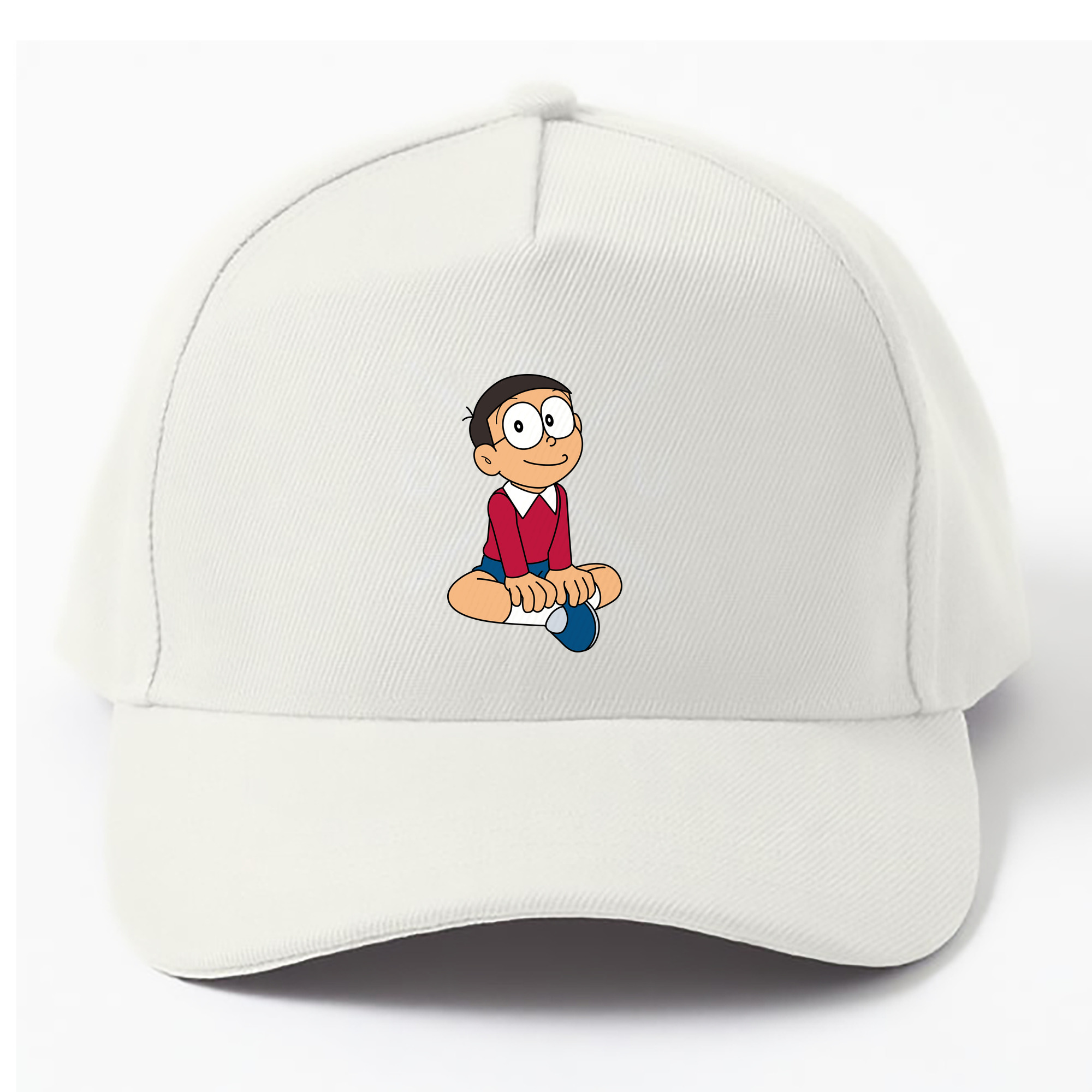 （画像用） ドラえもん 野比 のび太 Doraemon Nobita Nobi ベースボールキャップ 綿100％ 男女兼用 帽子 スポーツ