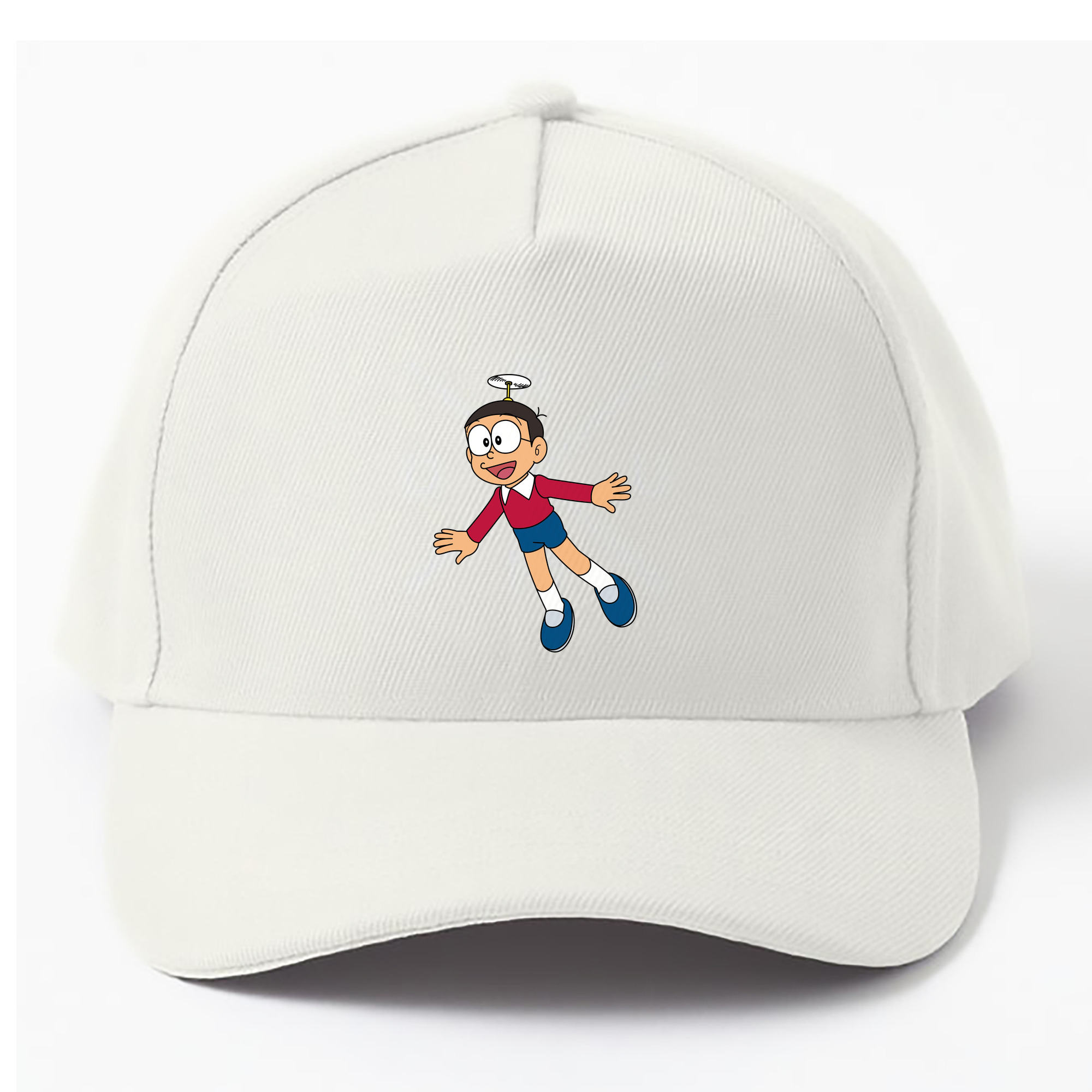 （画像用） ドラえもん 野比 のび太 Doraemon Nobita Nobi ベースボールキャップ 綿100％ 男女兼用 帽子 スポーツ