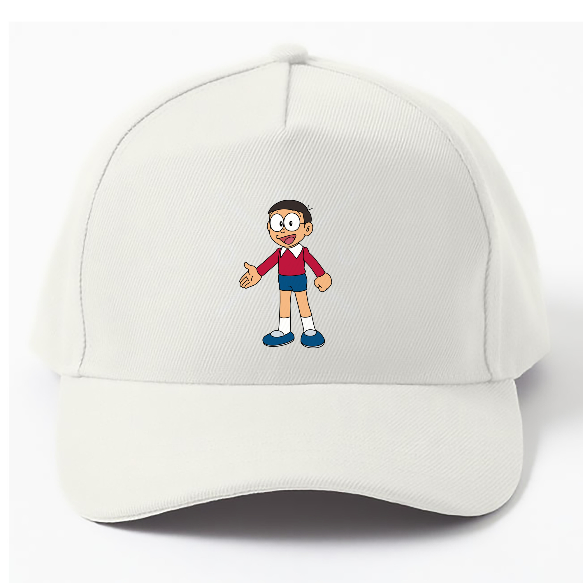（画像用） ドラえもん 野比 のび太 Doraemon Nobita Nobi ベースボールキャップ 綿100％ 男女兼用 帽子 スポーツ