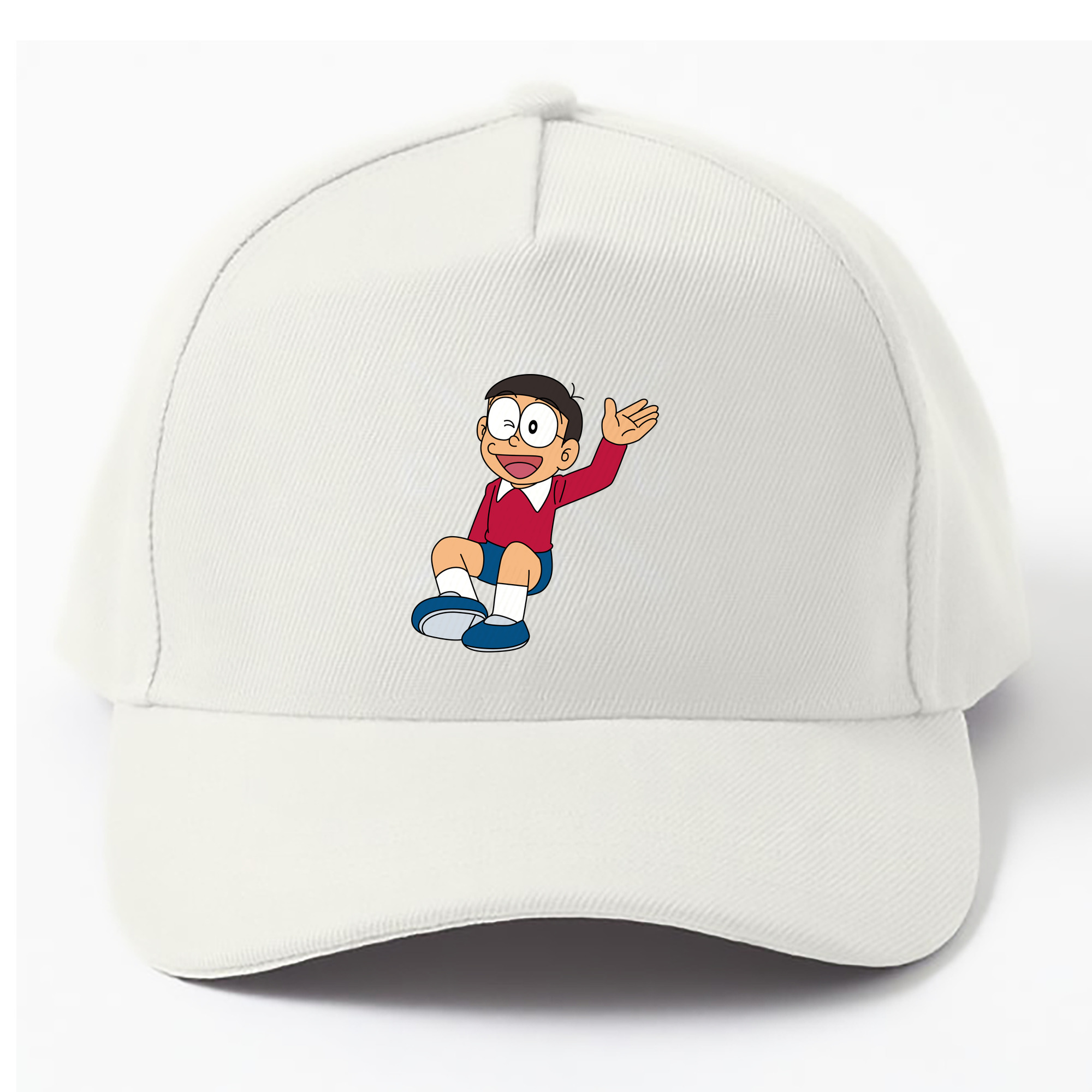 （画像用） ドラえもん 野比 のび太 Doraemon Nobita Nobi ベースボールキャップ 綿100％ 男女兼用 帽子 スポーツ