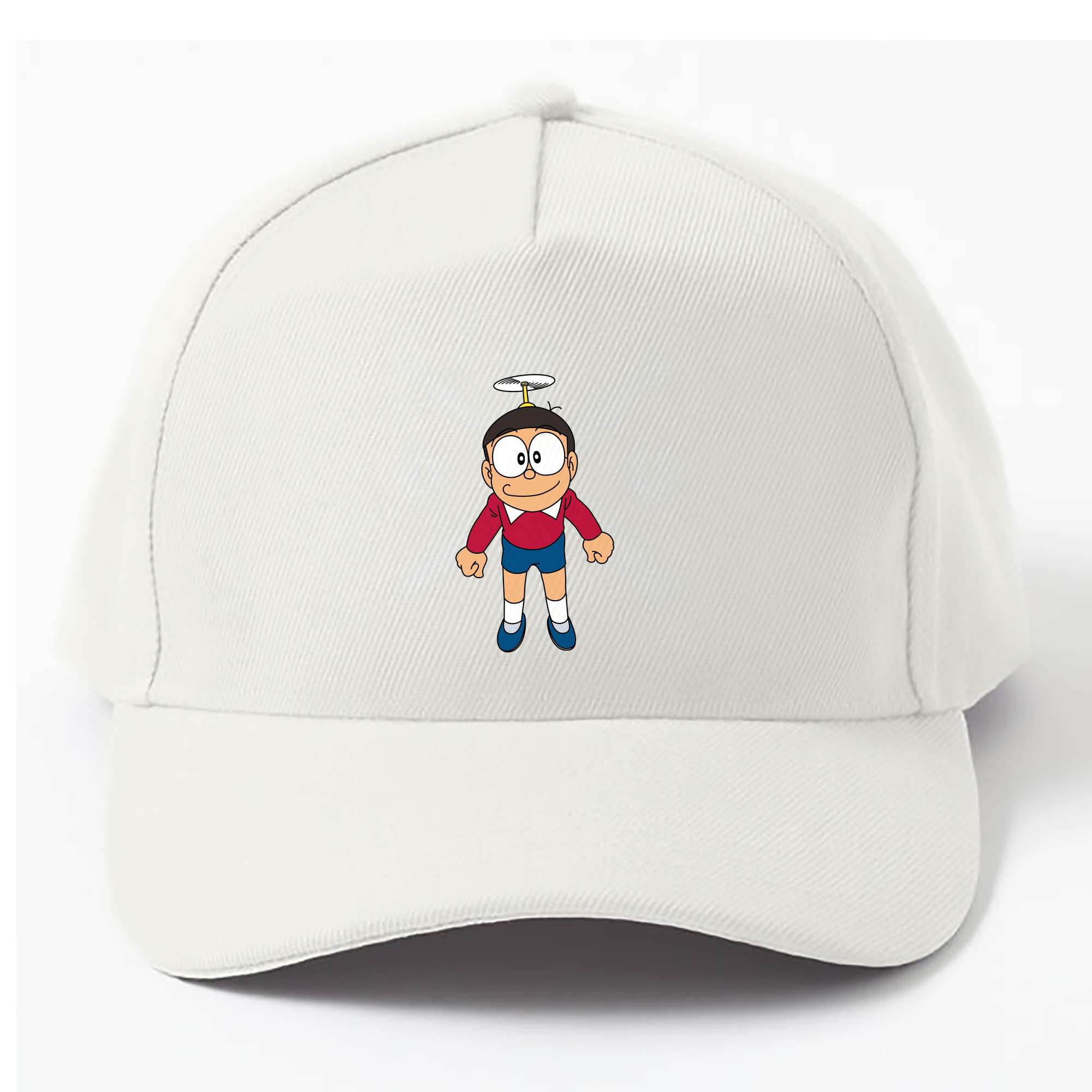 （画像用） ドラえもん 野比 のび太 Doraemon Nobita Nobi ベースボールキャップ 綿100％ 男女兼用 帽子 スポーツ