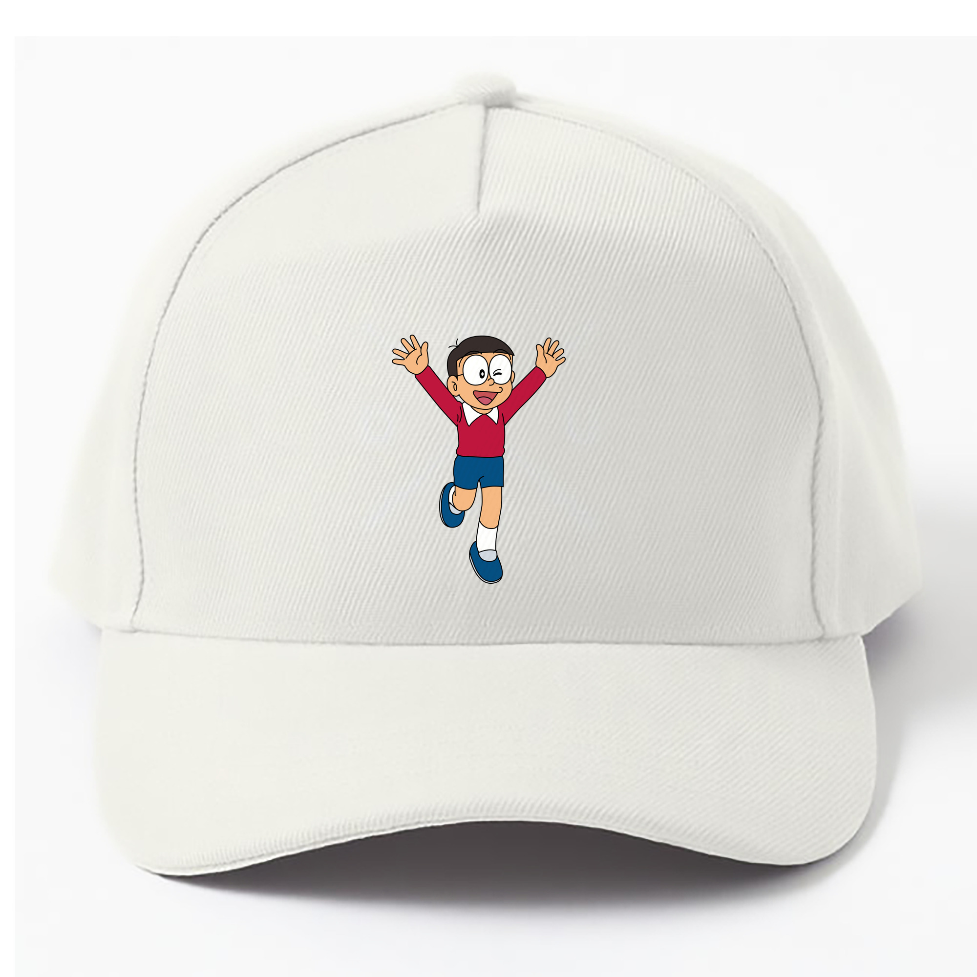 （画像用） ドラえもん 野比 のび太 Doraemon Nobita Nobi ベースボールキャップ 綿100％ 男女兼用 帽子 スポーツ