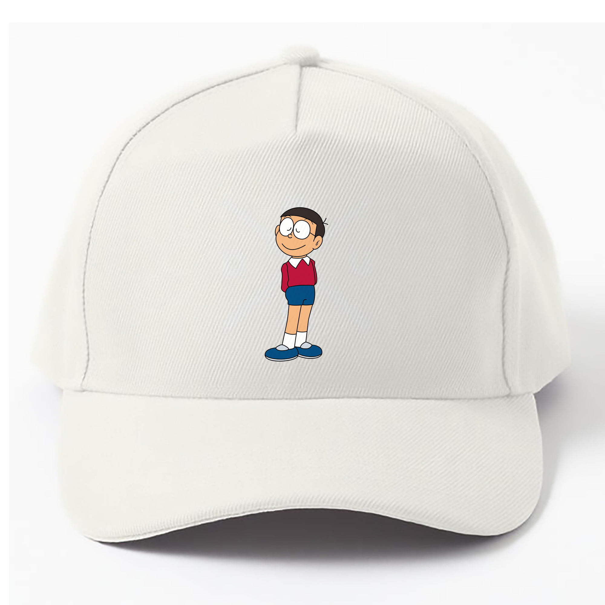 （画像用） ドラえもん 野比 のび太 Doraemon Nobita Nobi ベースボールキャップ 綿100％ 男女兼用 帽子 スポーツ