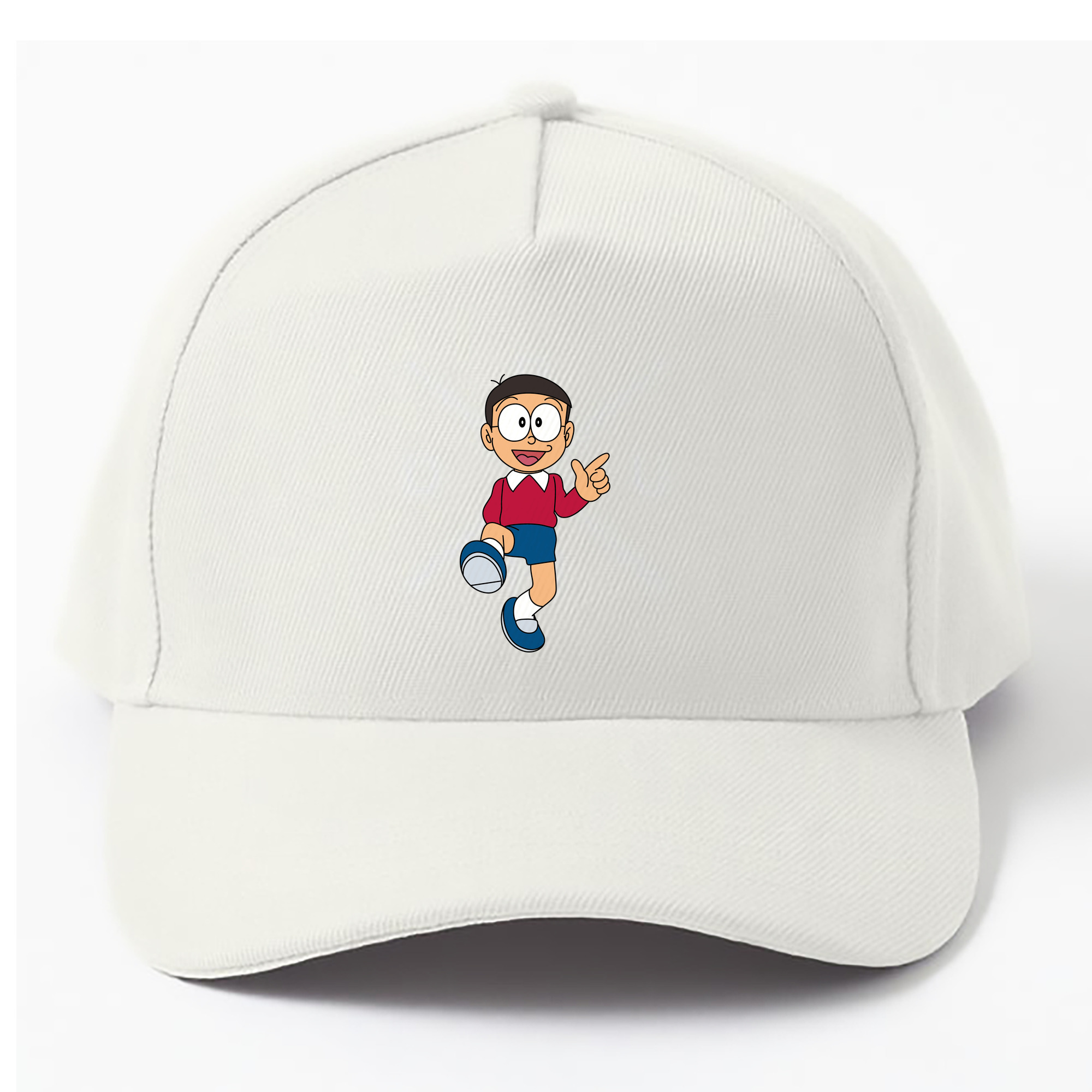 （画像用） ドラえもん 野比 のび太 Doraemon Nobita Nobi ベースボールキャップ 綿100％ 男女兼用 帽子 スポーツ