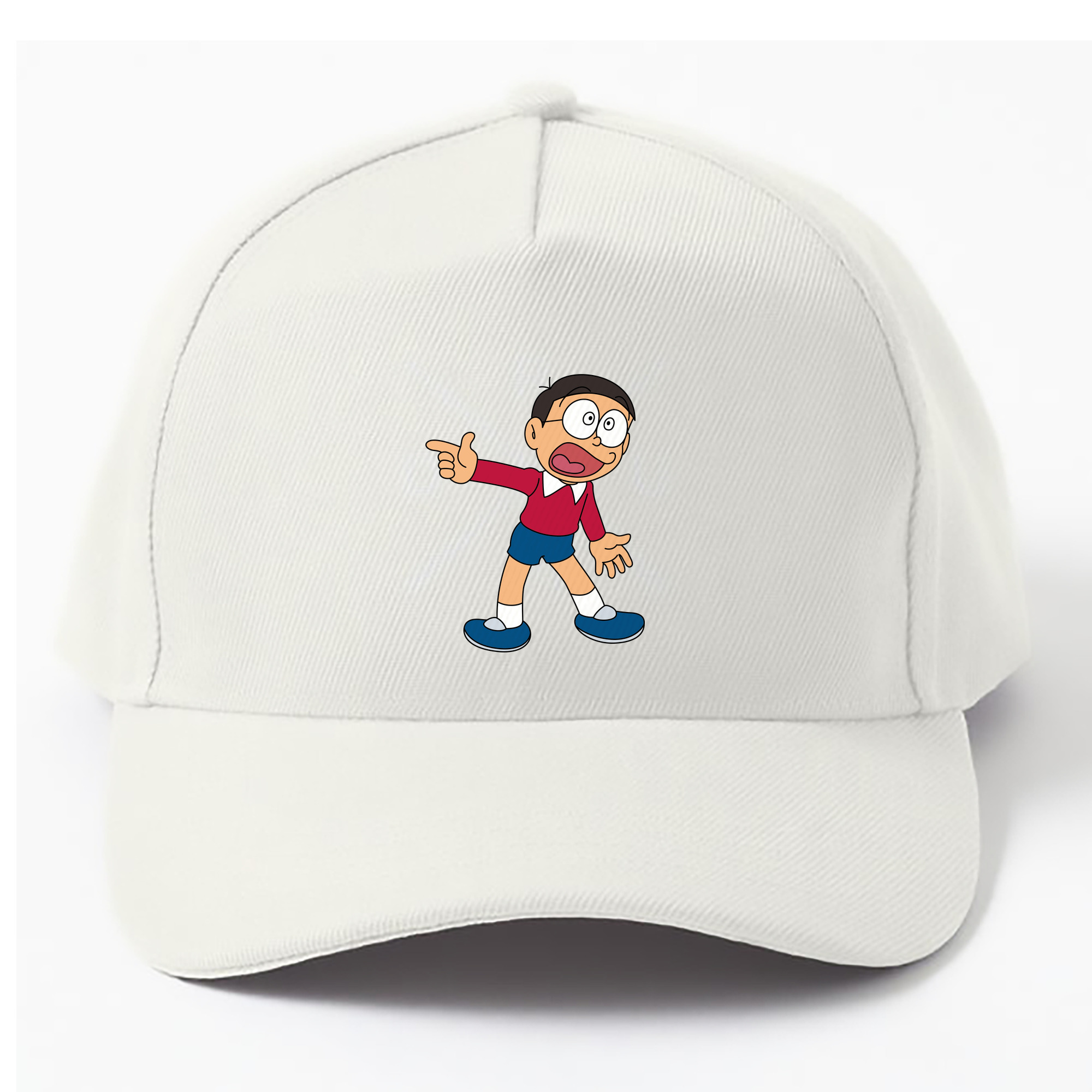 （画像用） ドラえもん 野比 のび太 Doraemon Nobita Nobi ベースボールキャップ 綿100％ 男女兼用 帽子 スポーツ