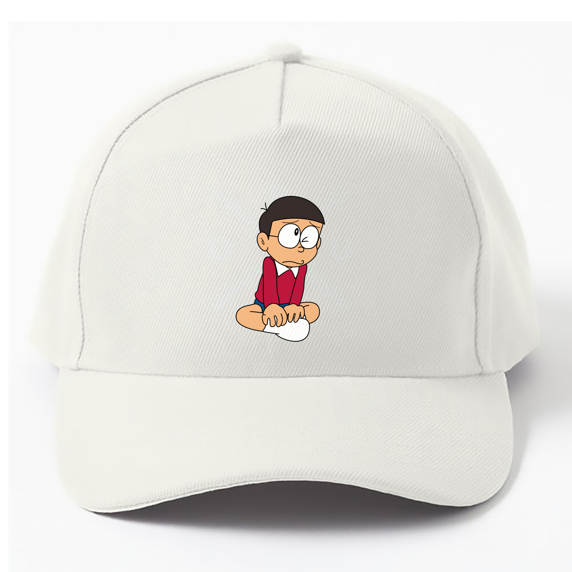 （画像用） ドラえもん 野比 のび太 Doraemon Nobita Nobi ベースボールキャップ 綿100％ 男女兼用 帽子 スポーツ