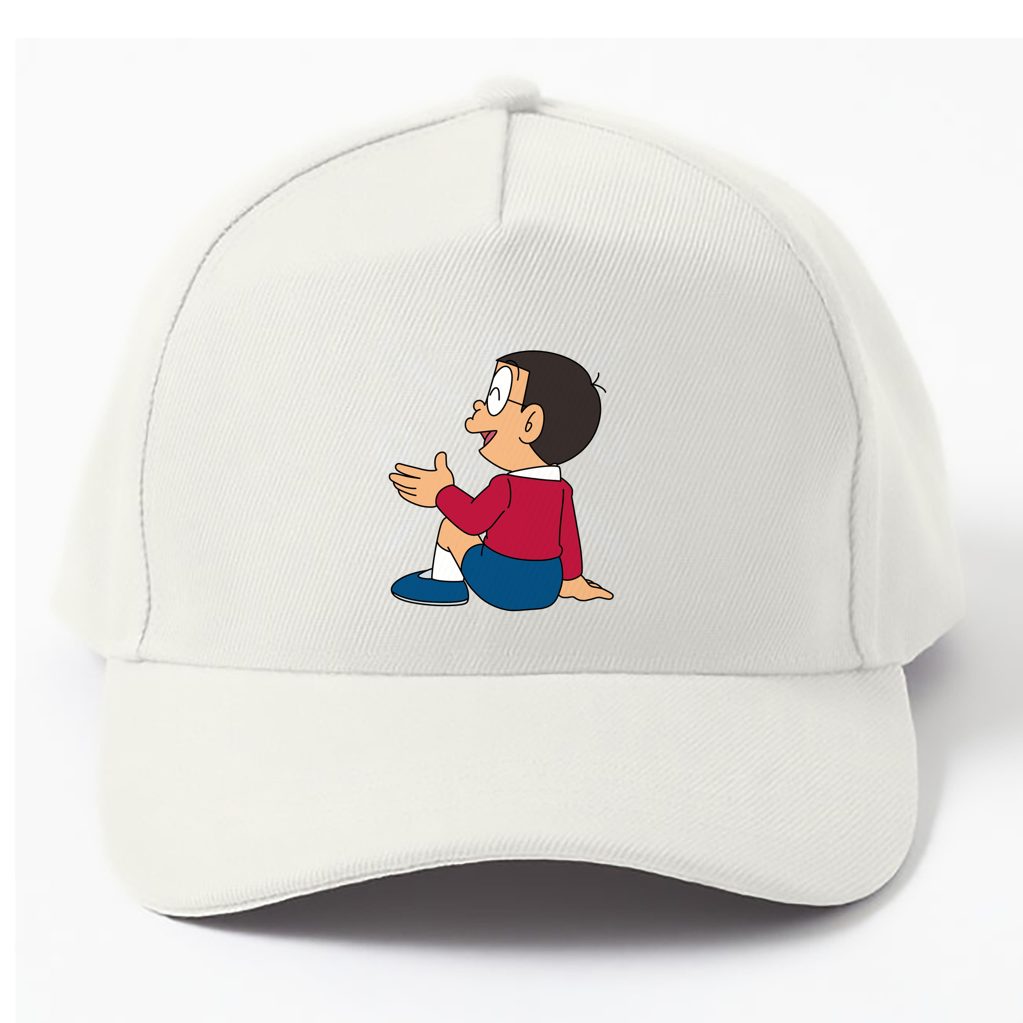 （画像用） ドラえもん 野比 のび太 Doraemon Nobita Nobi ベースボールキャップ 綿100％ 男女兼用 帽子 スポーツ