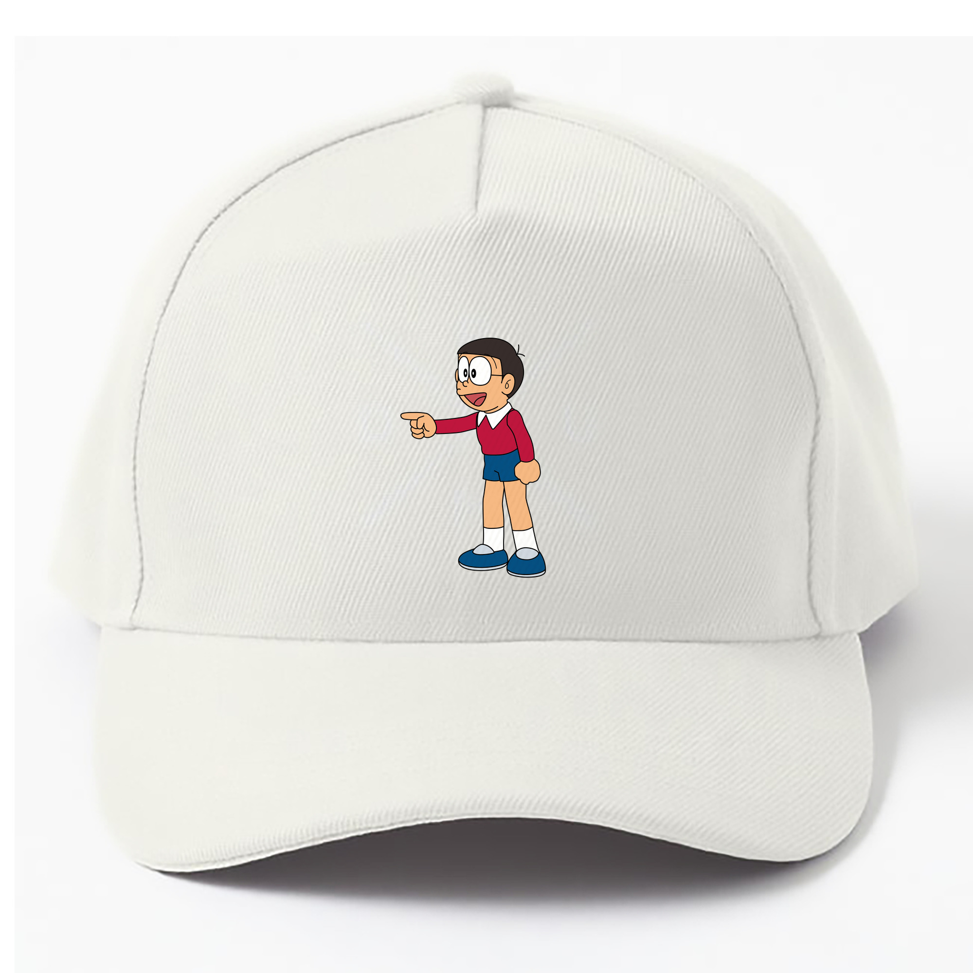 （画像用） ドラえもん 野比 のび太 Doraemon Nobita Nobi ベースボールキャップ 綿100％ 男女兼用 帽子 スポーツ