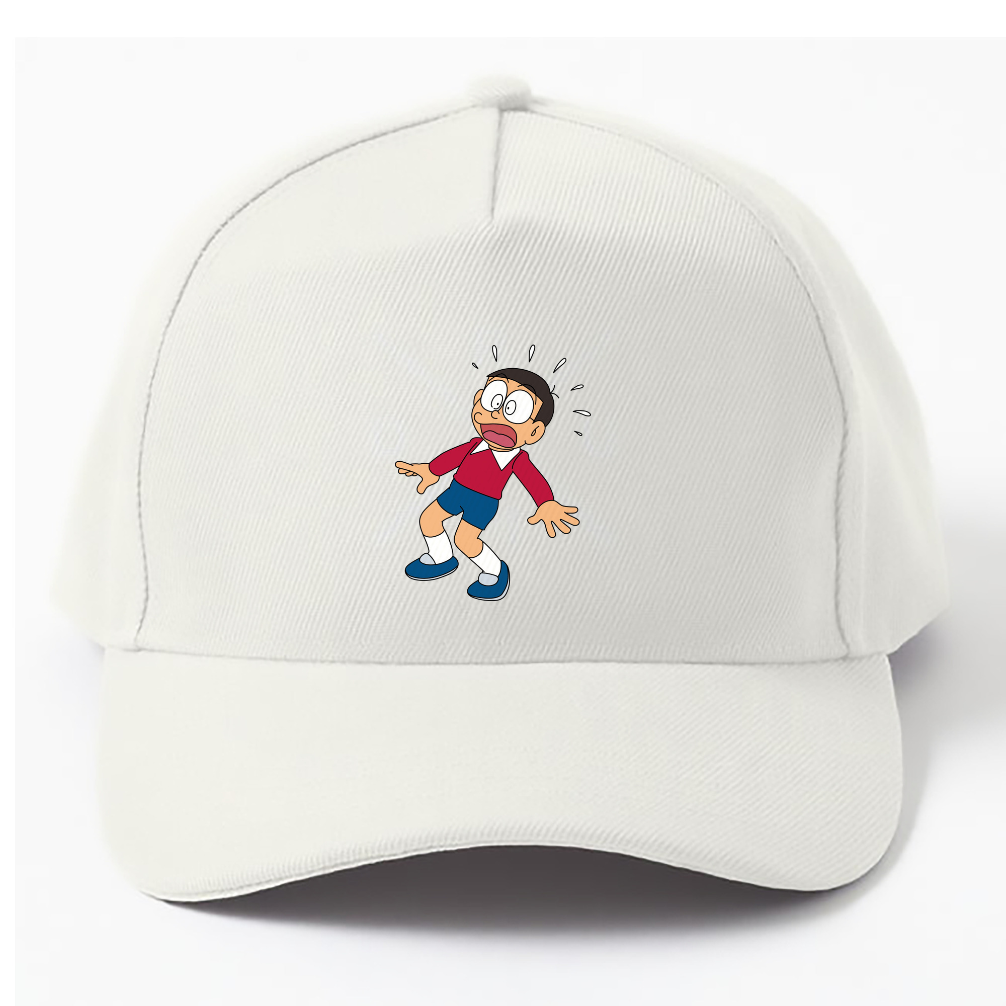 （画像用） ドラえもん 野比 のび太 Doraemon Nobita Nobi ベースボールキャップ 綿100％ 男女兼用 帽子 スポーツ