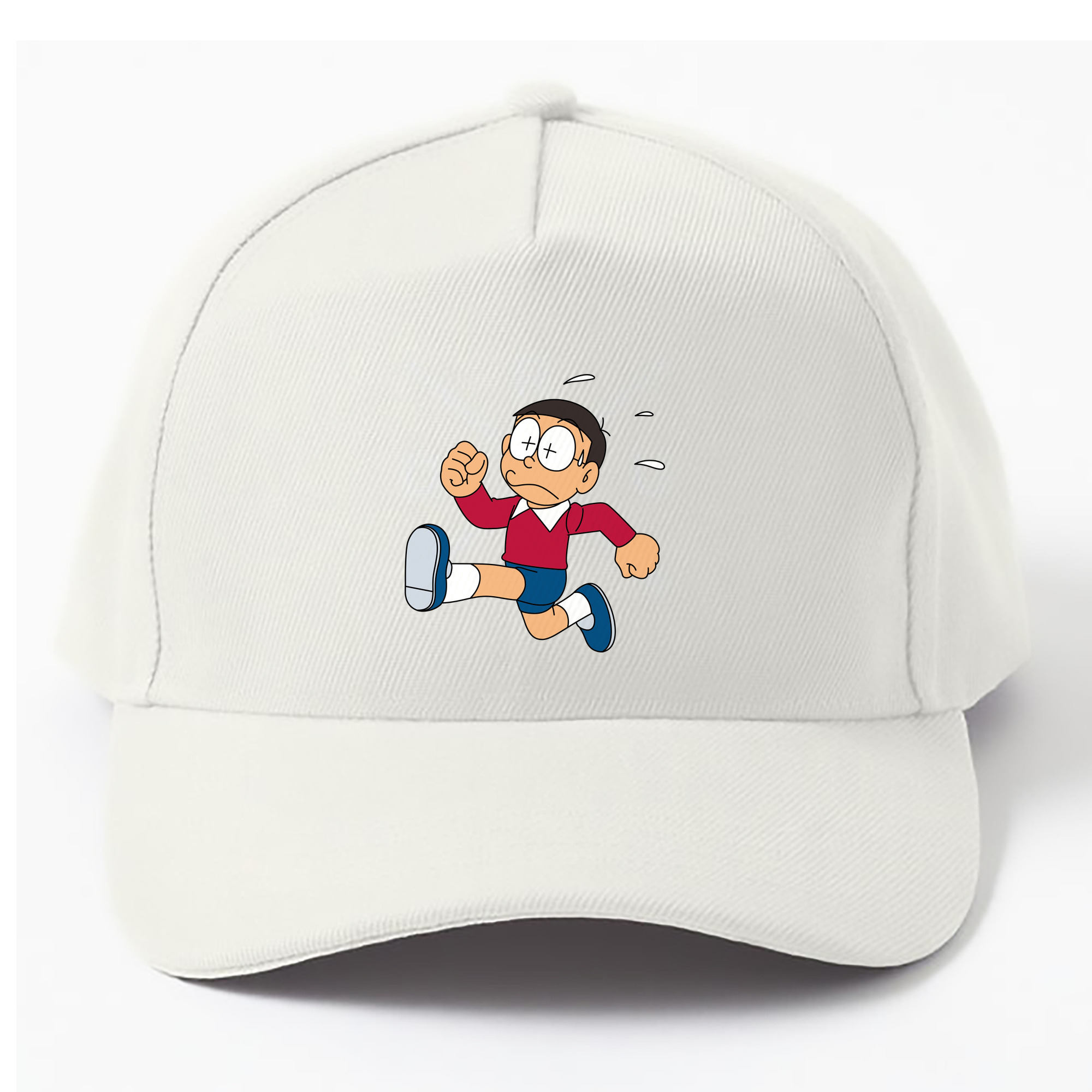 （画像用） ドラえもん 野比 のび太 Doraemon Nobita Nobi ベースボールキャップ 綿100％ 男女兼用 帽子 スポーツ